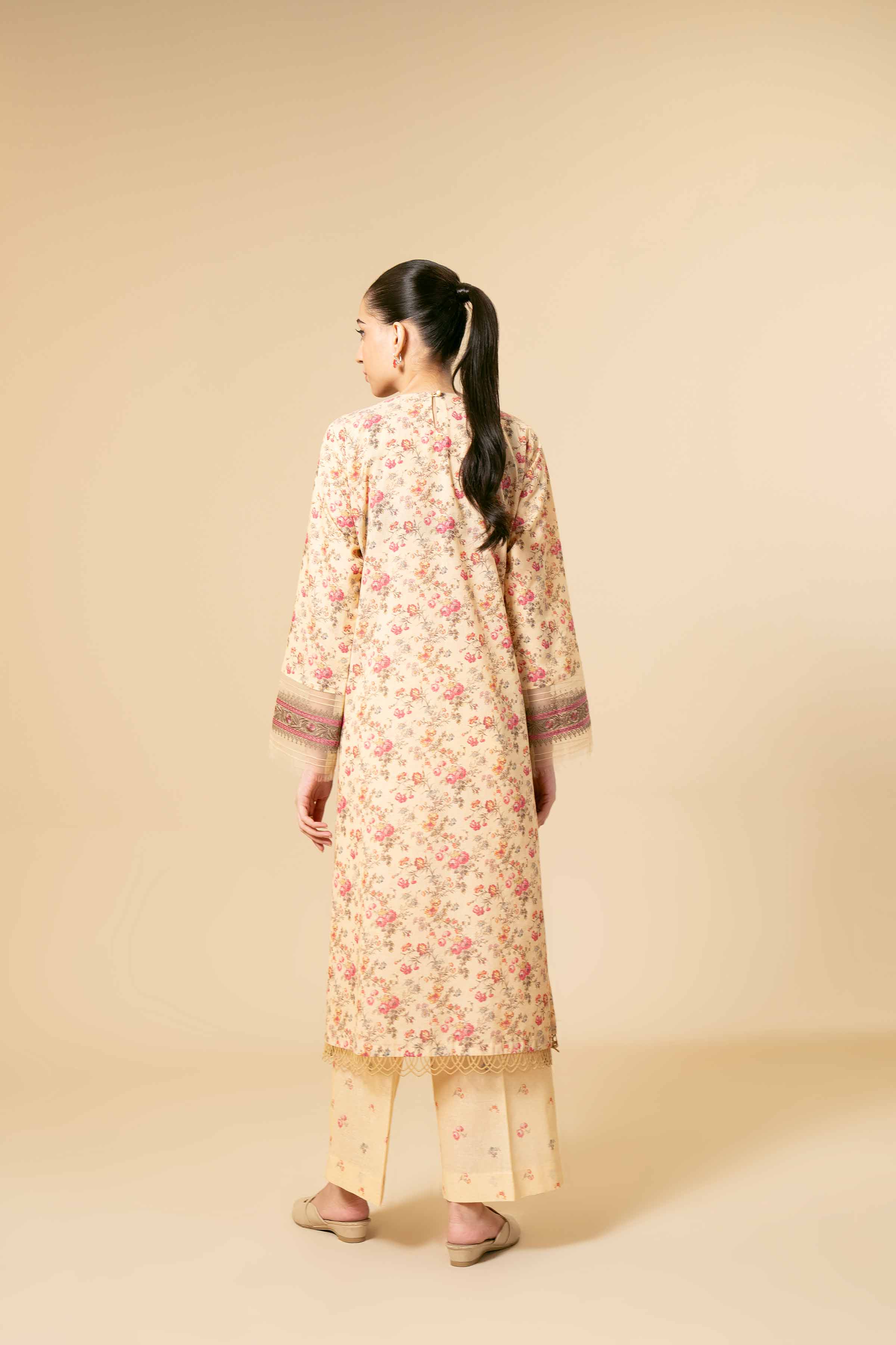 2 Piece - Digital Printed Embroidered Suit - 42404439 - Image 3