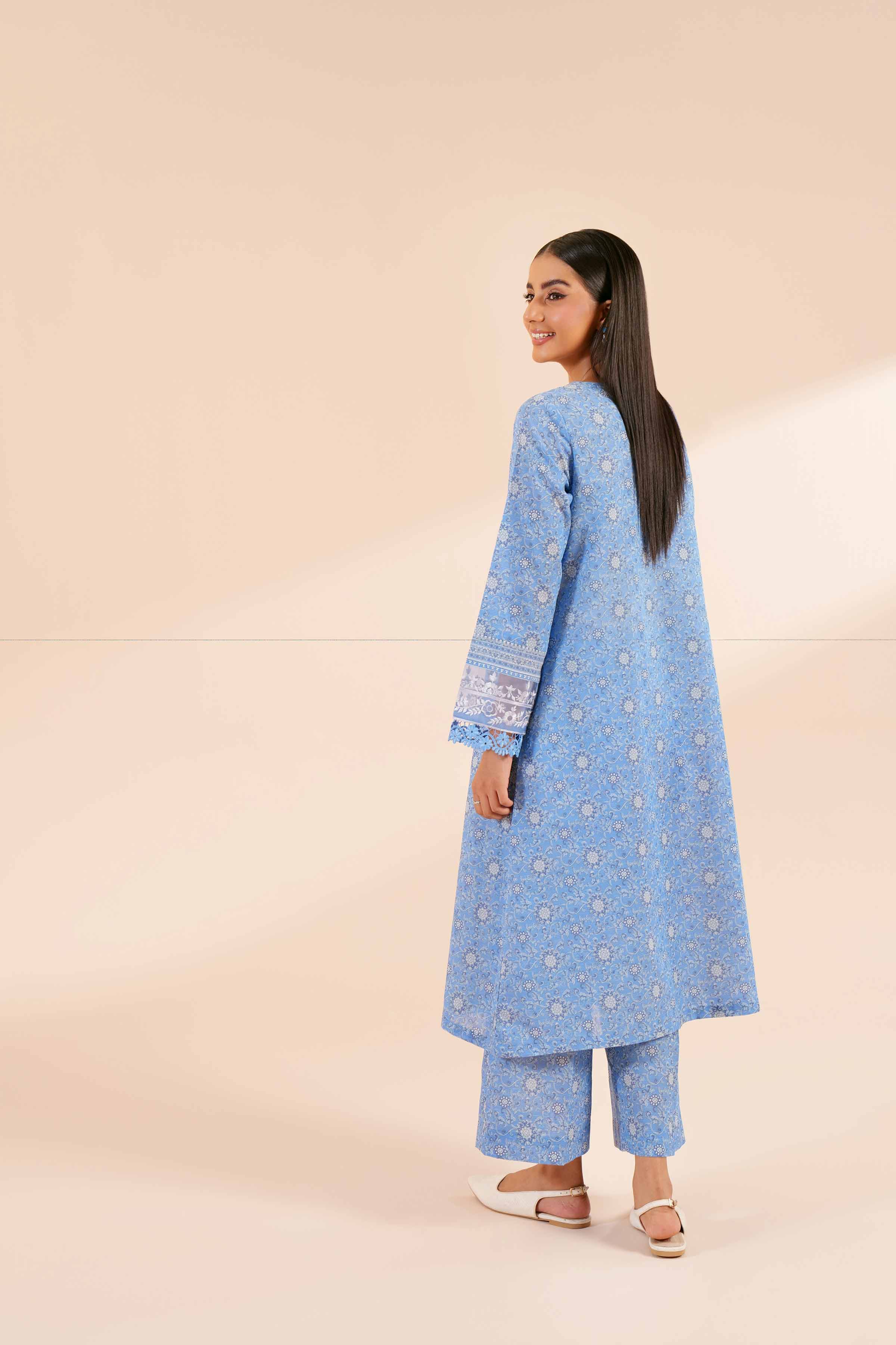 2 Piece - Digital Printed Embroidered Suit - 42404442 - Image 3