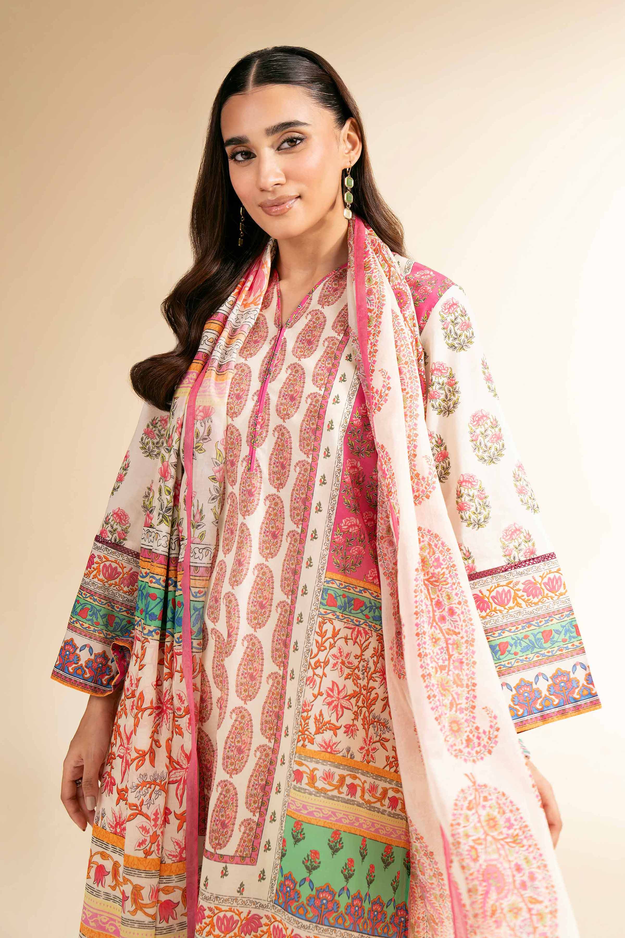 3 Piece - Digital Printed Suit - 42501206