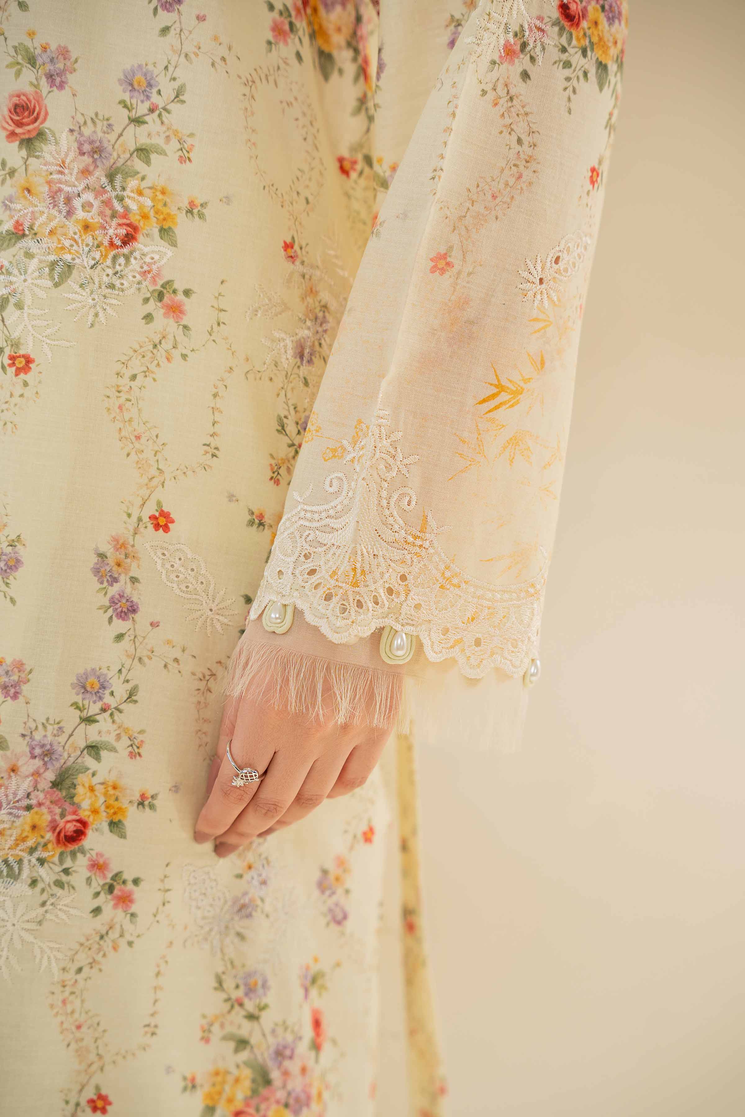 3 Piece - Digital Printed Embroidered Suit - 42501343 - Image 7