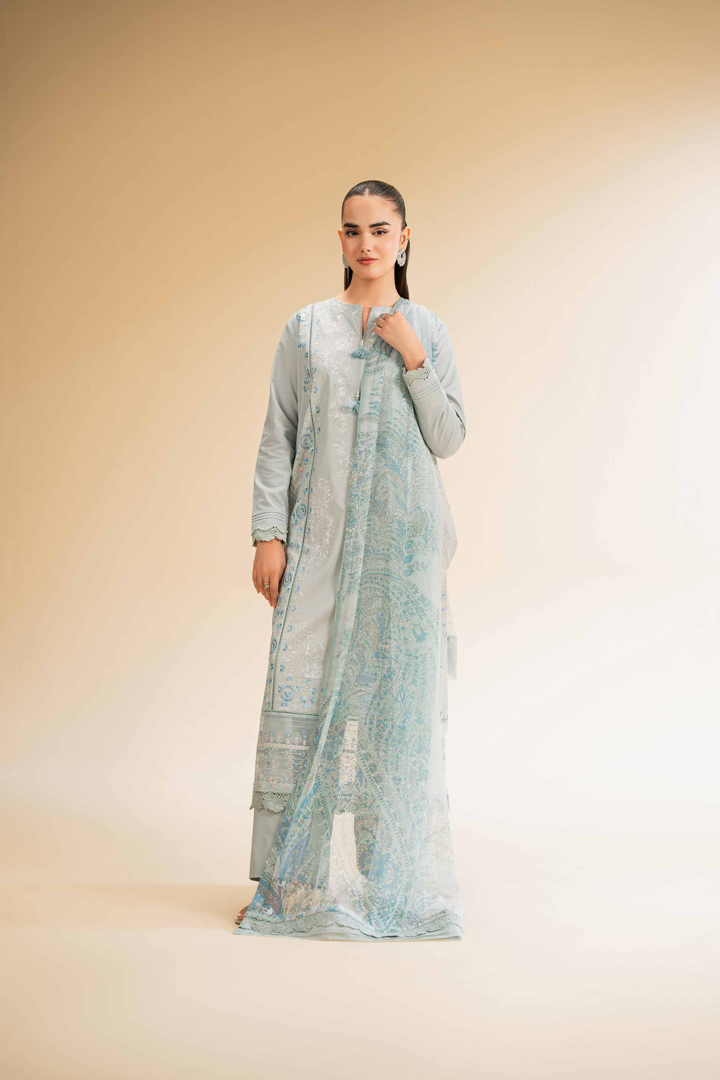 3 Piece - Embroidered Suit - 42501377 - Image 5