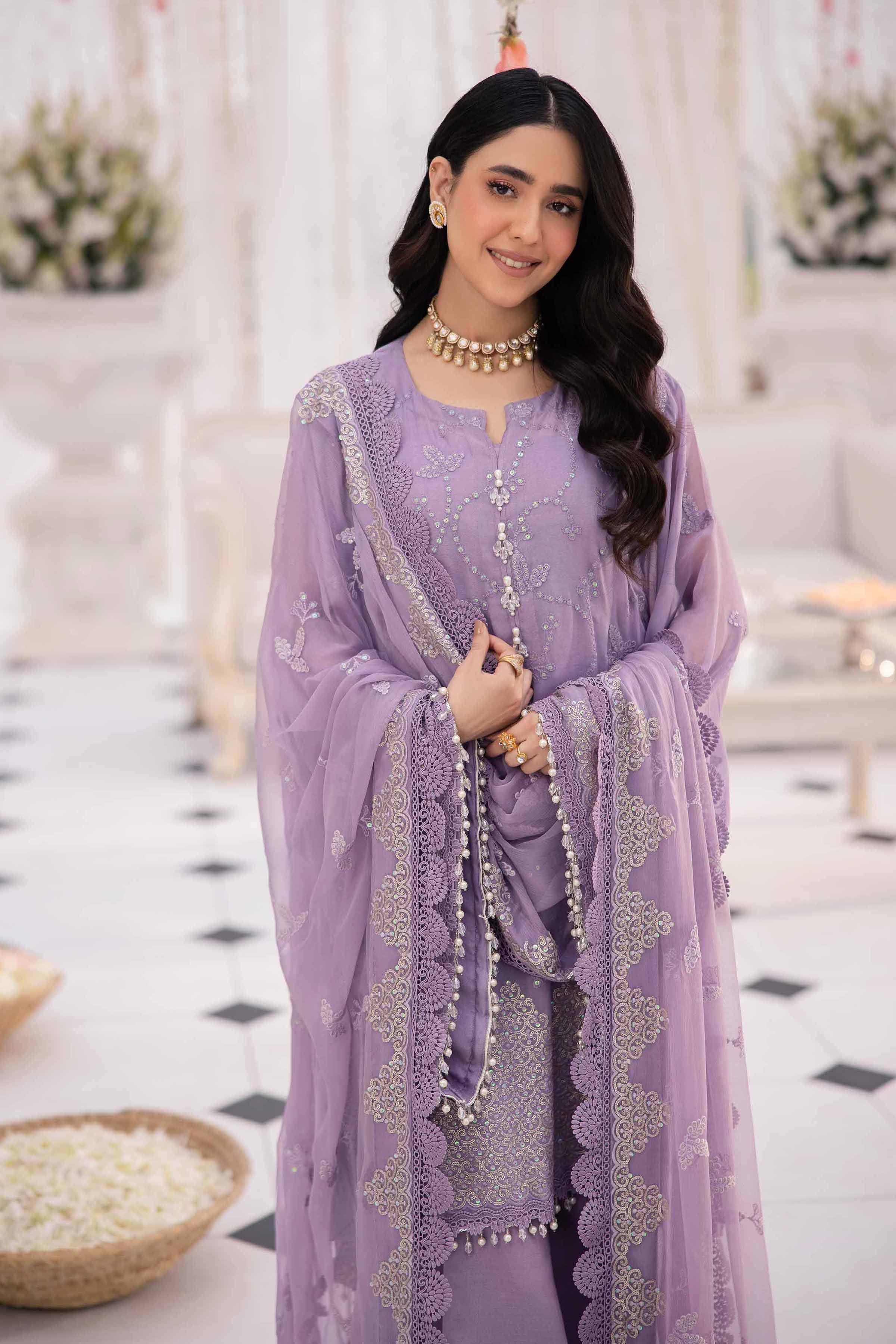 3 PIece - Dyed Embroidered Suit - 42501512 - Image 2