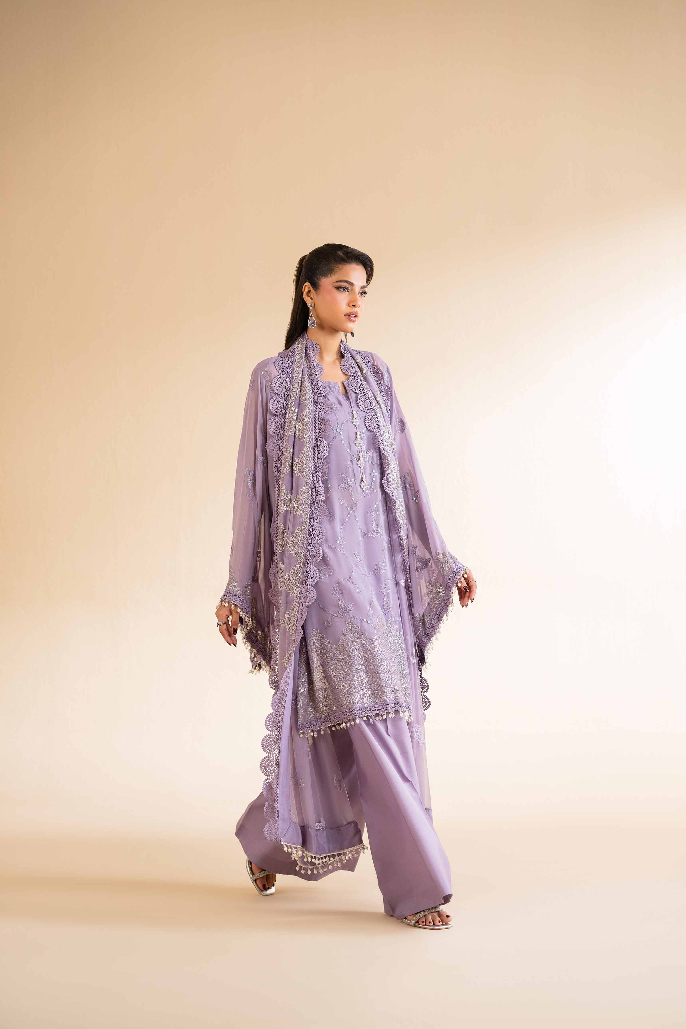 3 PIece - Dyed Embroidered Suit - 42501512 - Image 6