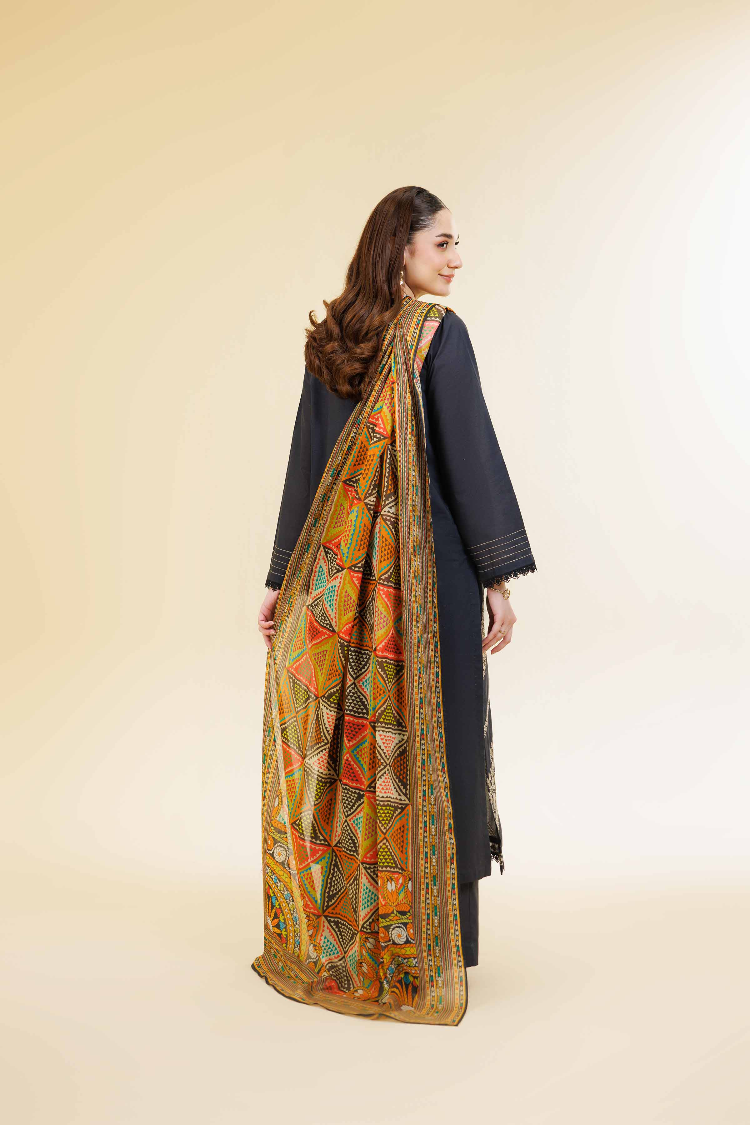 3 Piece - Digital Printed Embroidered Suit - 42501579 - Image 3