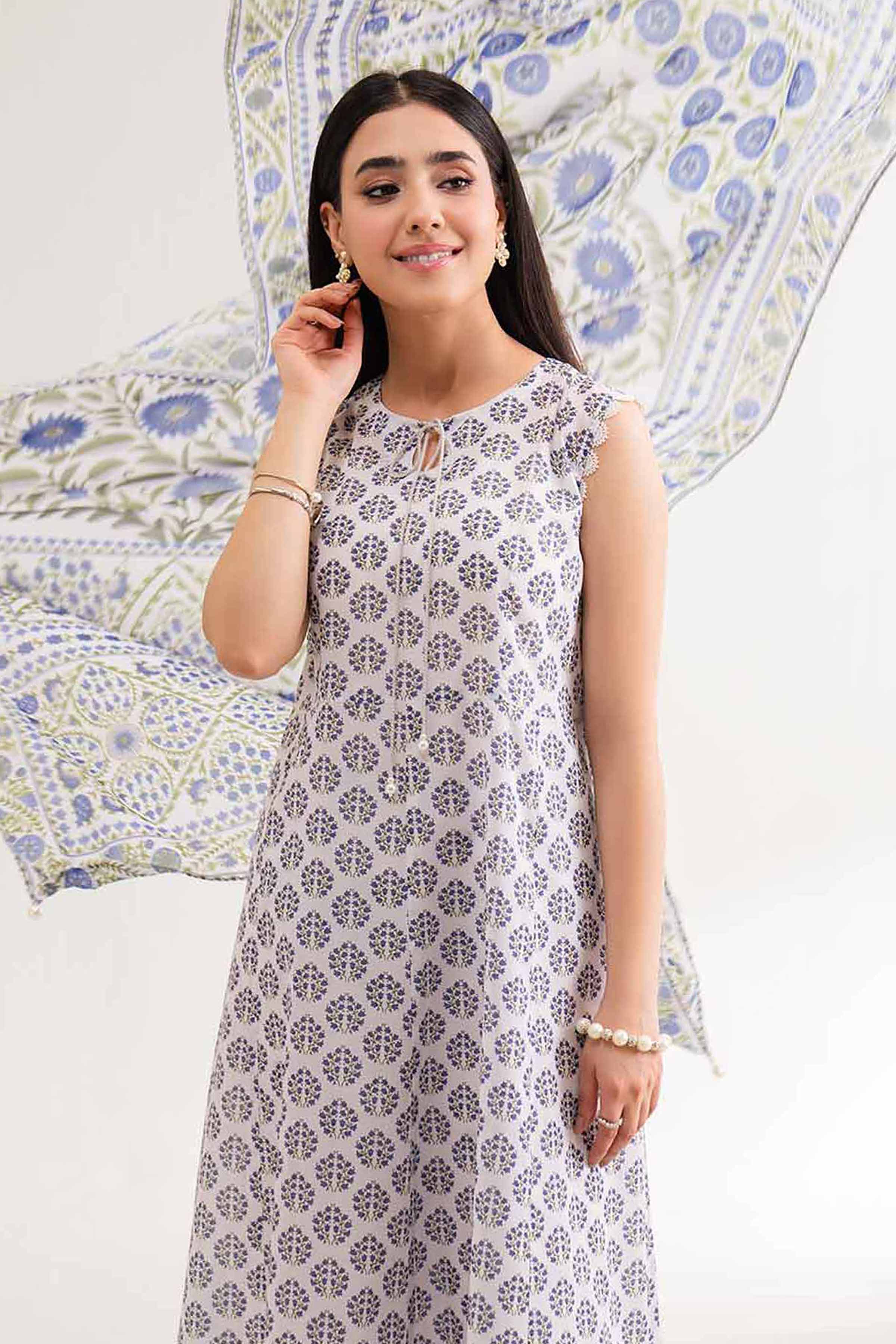 3 Piece - Digital Printed Embroidered Suit - 42501621 - Image 2