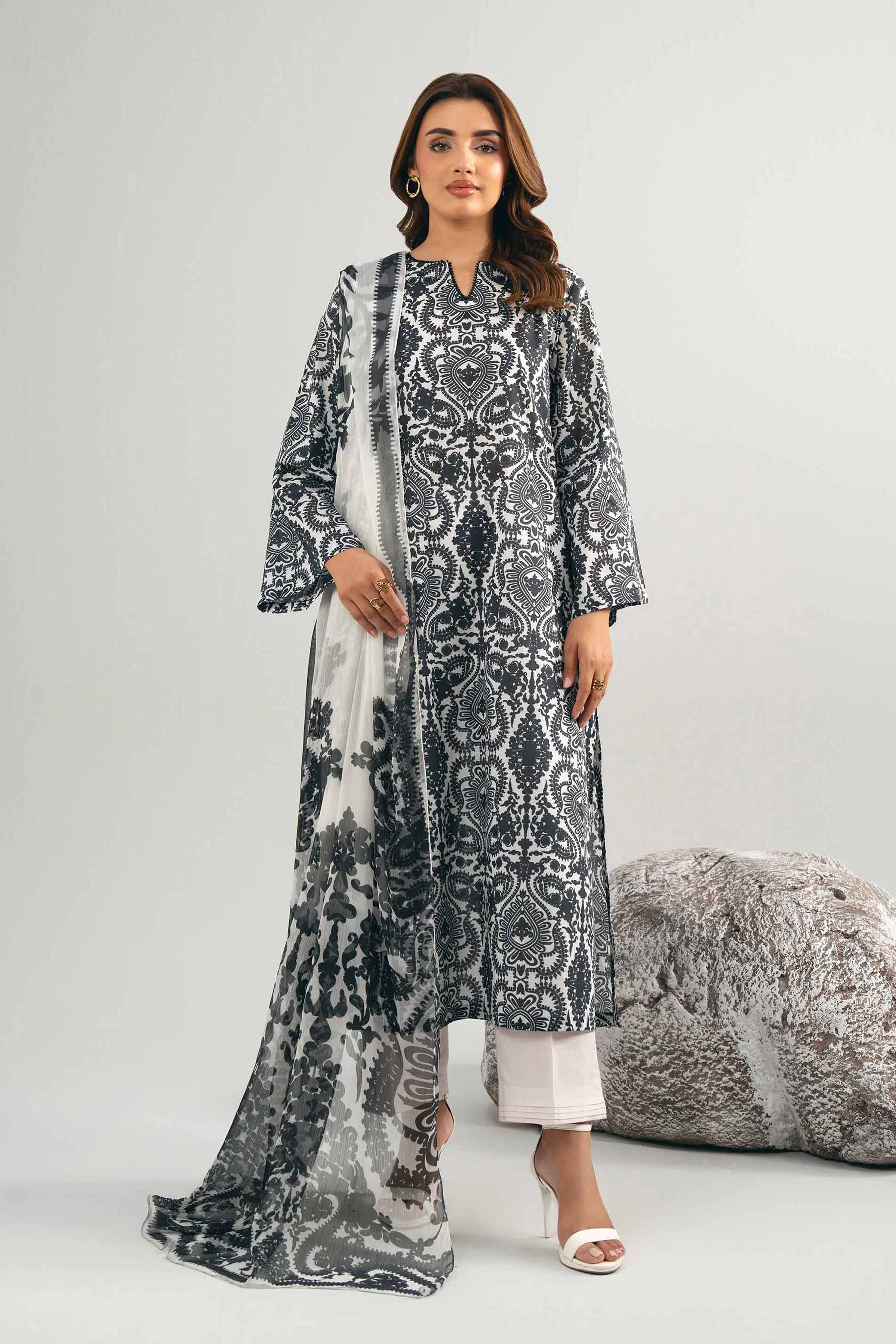2 Piece - Digital Printed Suit - 42502011