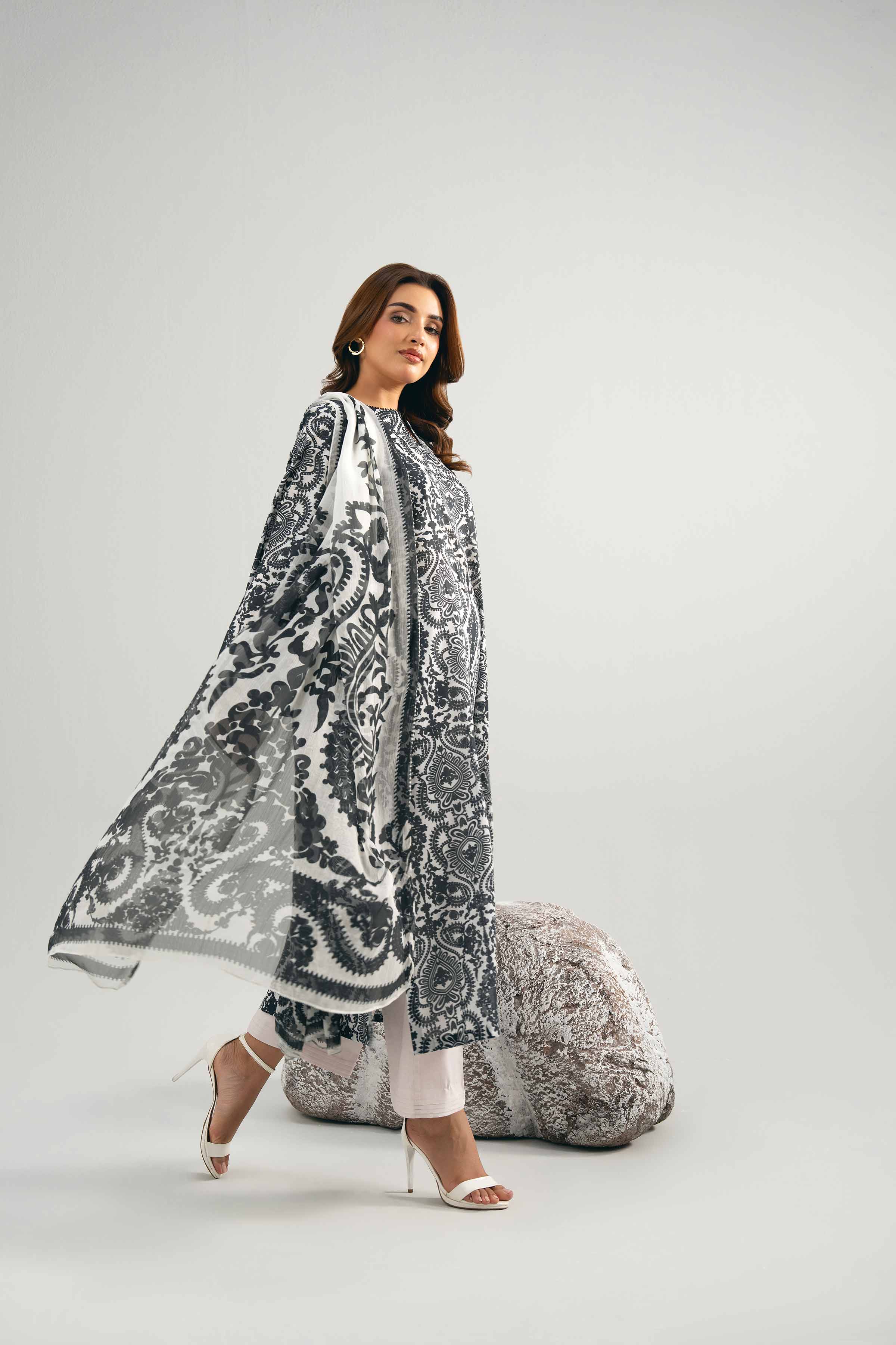 2 Piece - Digital Printed Suit - 42502011 - Image 5