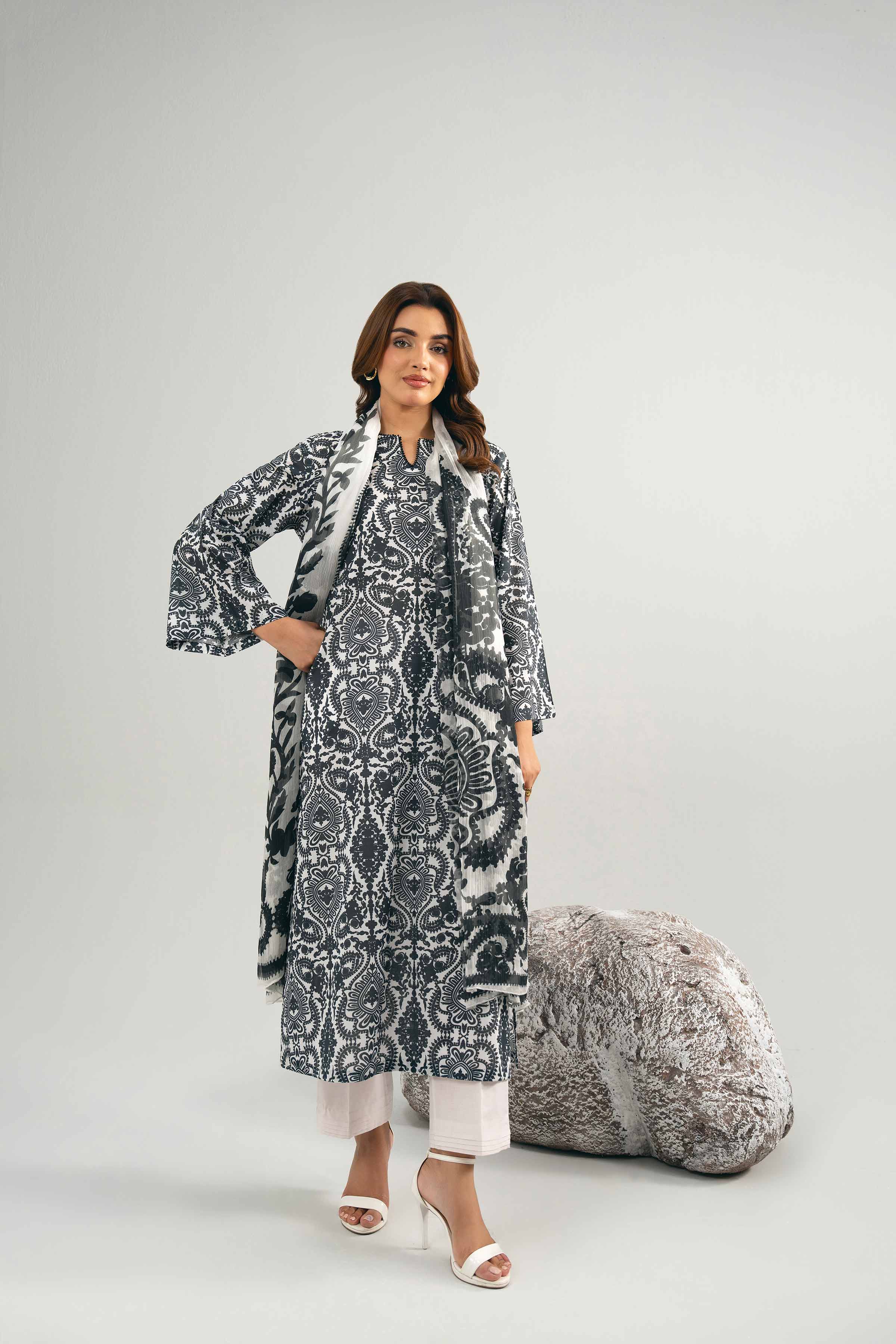2 Piece - Digital Printed Suit - 42502011 - Image 6