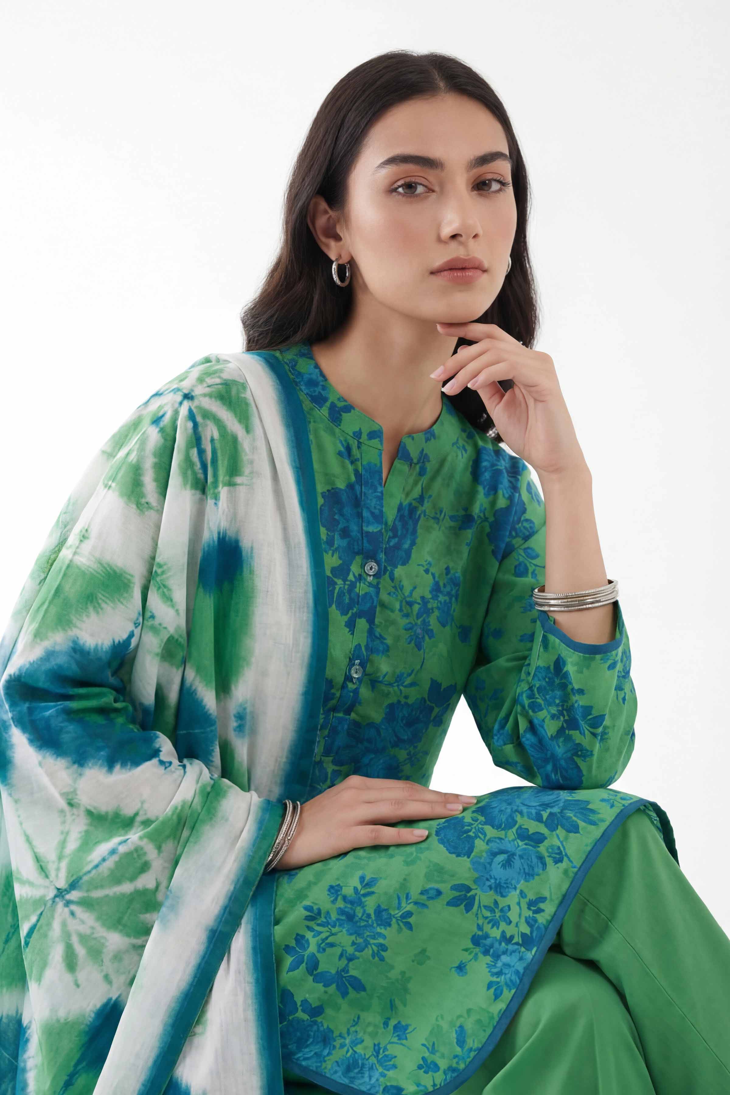 3 Piece - Digital Printed Suit - 42601479 - Image 2