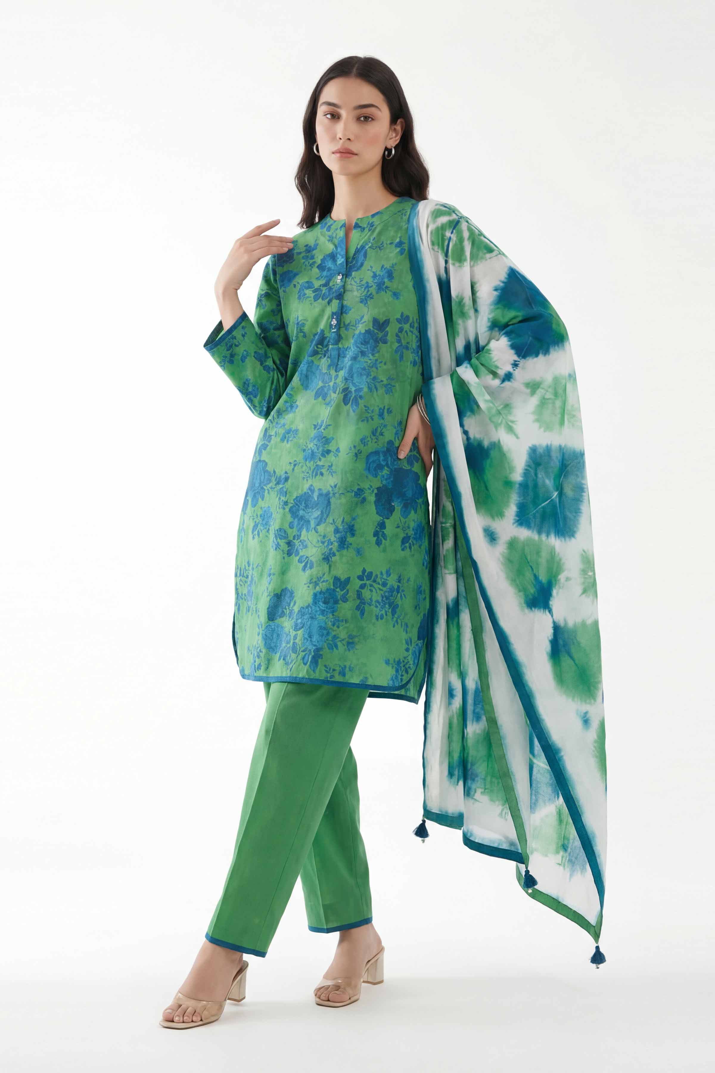 3 Piece - Digital Printed Suit - 42601479 - Image 3