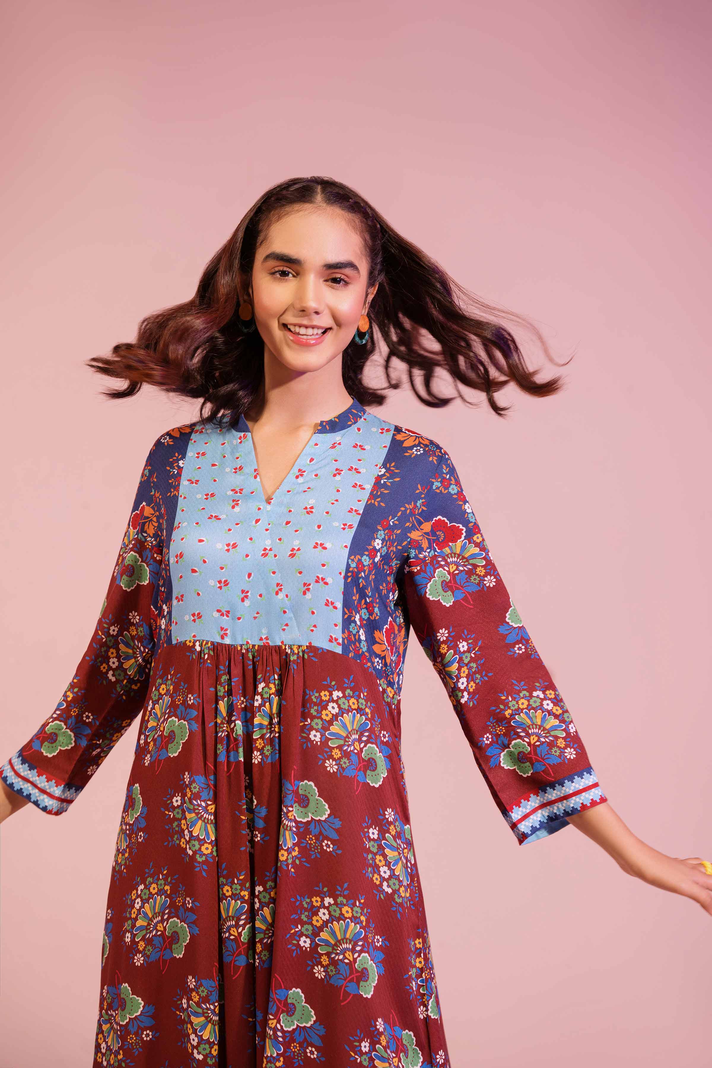 Printed Dress - AS23-48 - Image 4