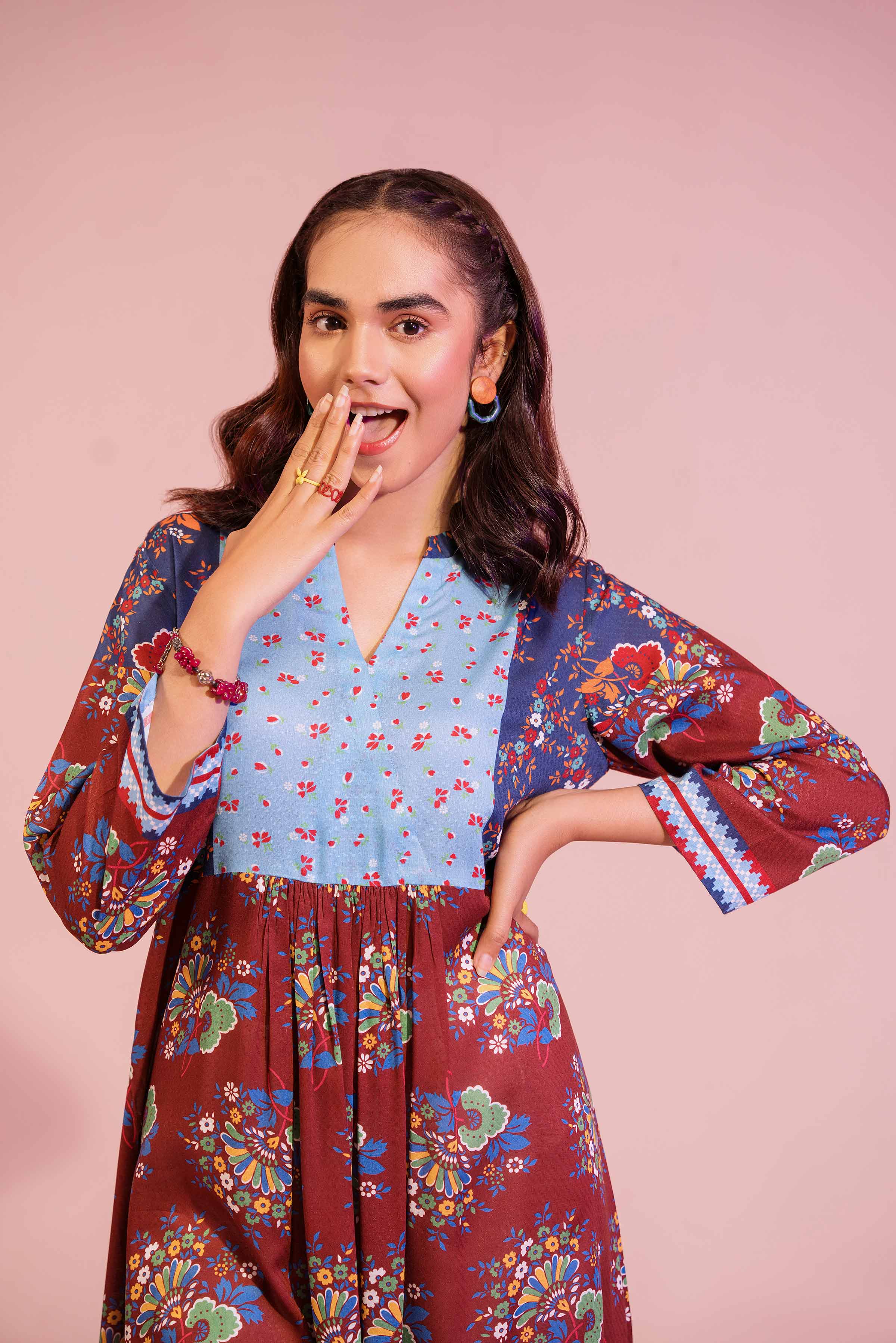 Printed Dress - AS23-48 - Image 6