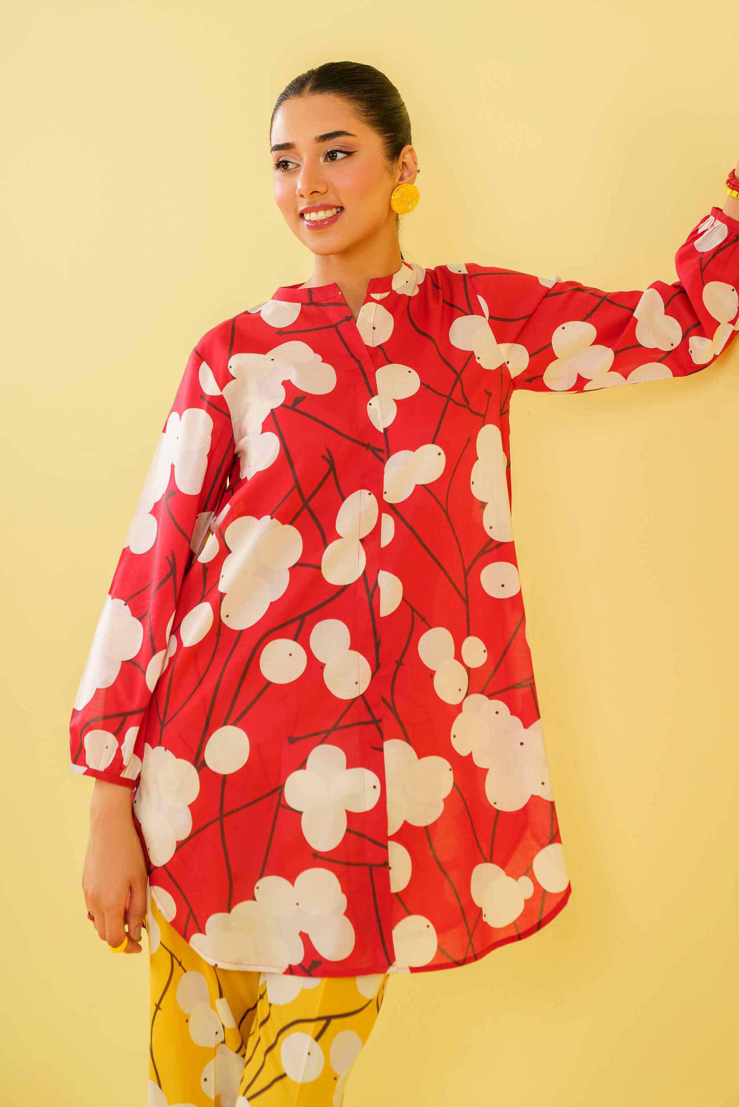 2 Piece - Printed Suit - AS24-48