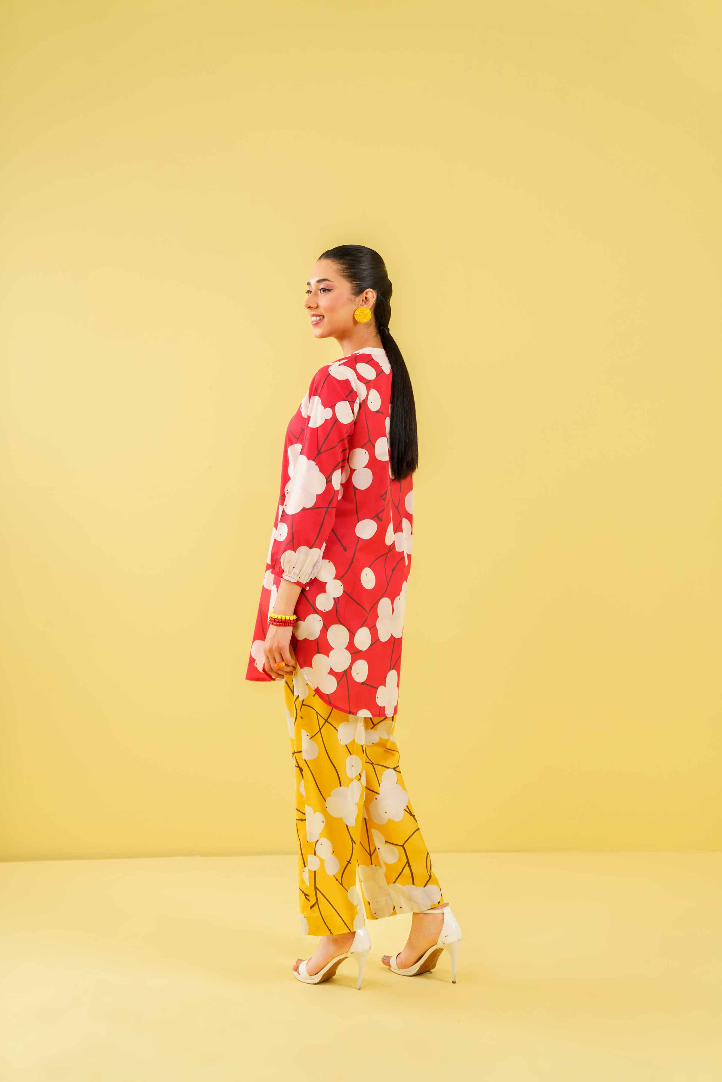 2 Piece - Printed Suit - AS24-48 - Image 3