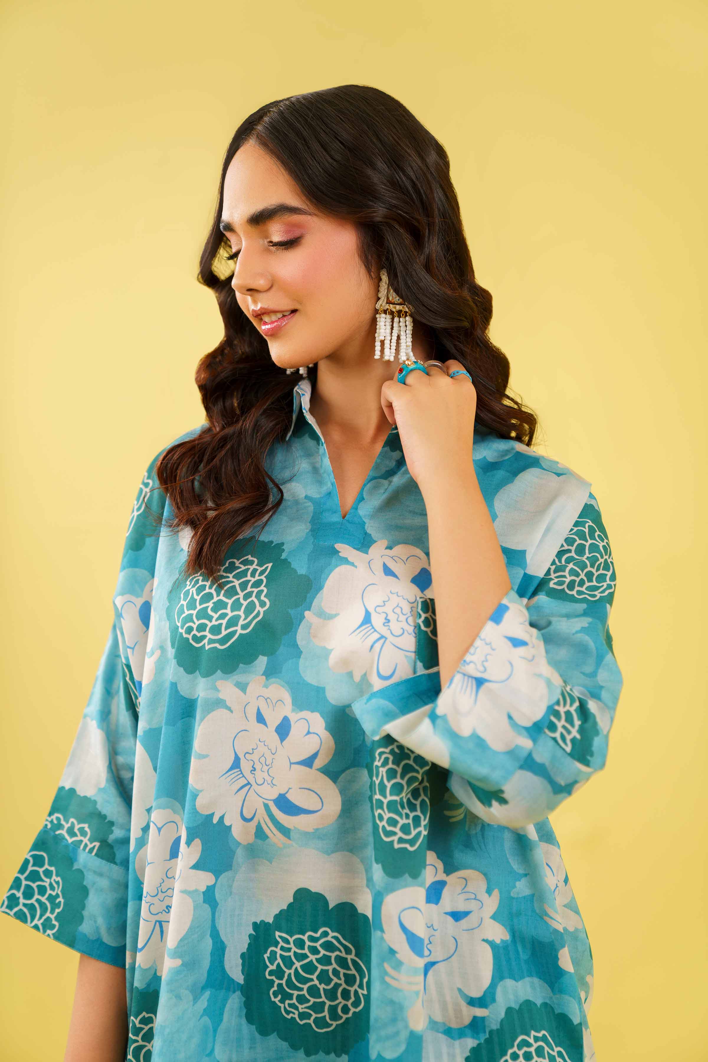 2 Piece - Printed Suit - AS24-52 - Image 4