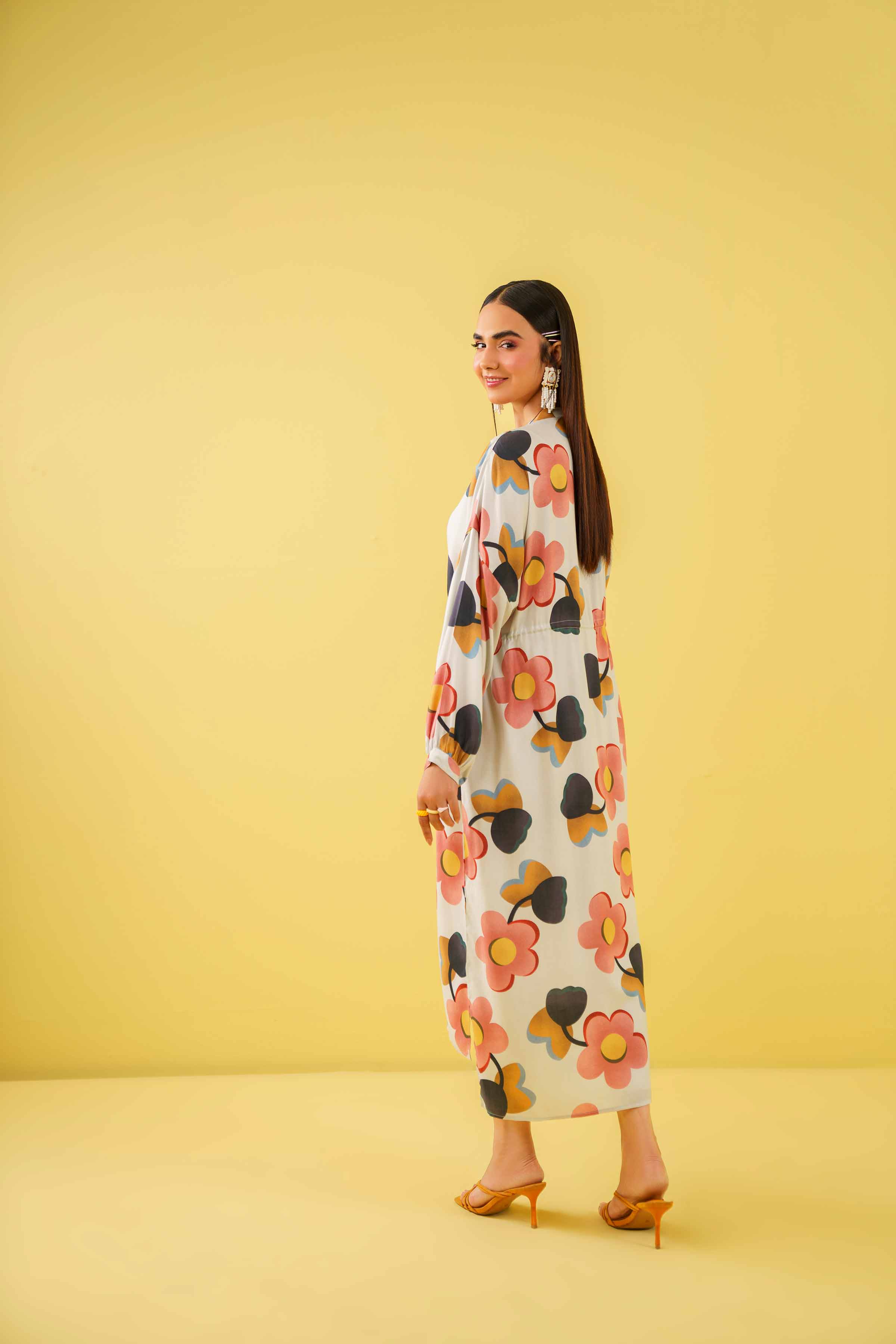 Printed Dress - AS24-53 - Image 3