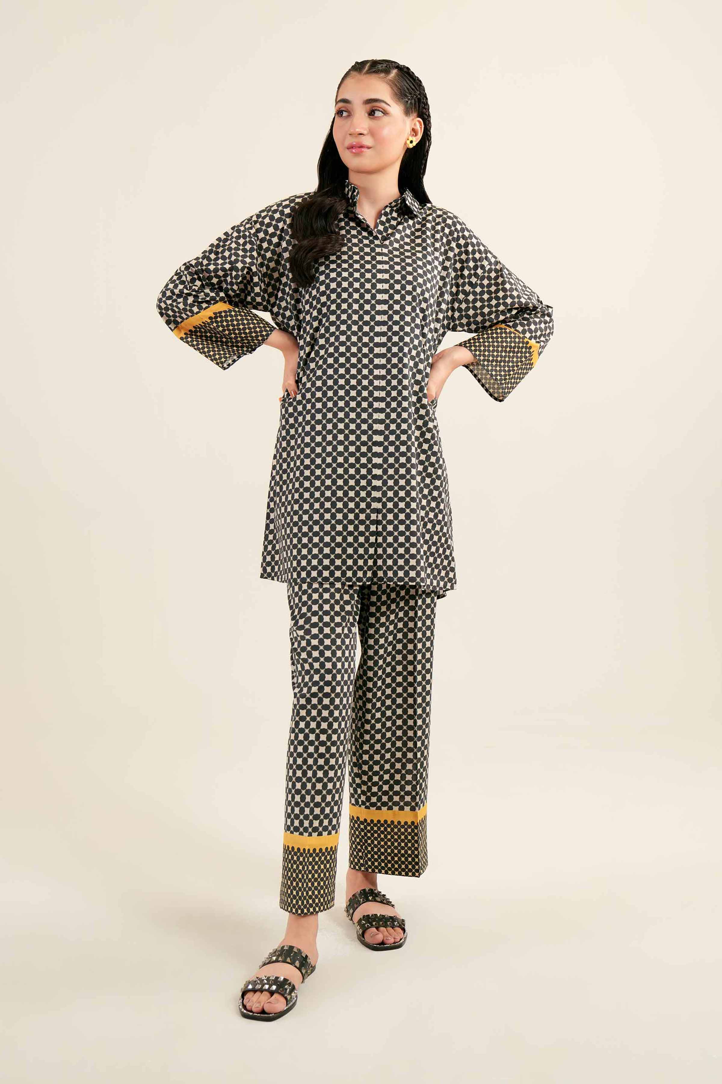 2 Piece - Printed Suit - AS24-61