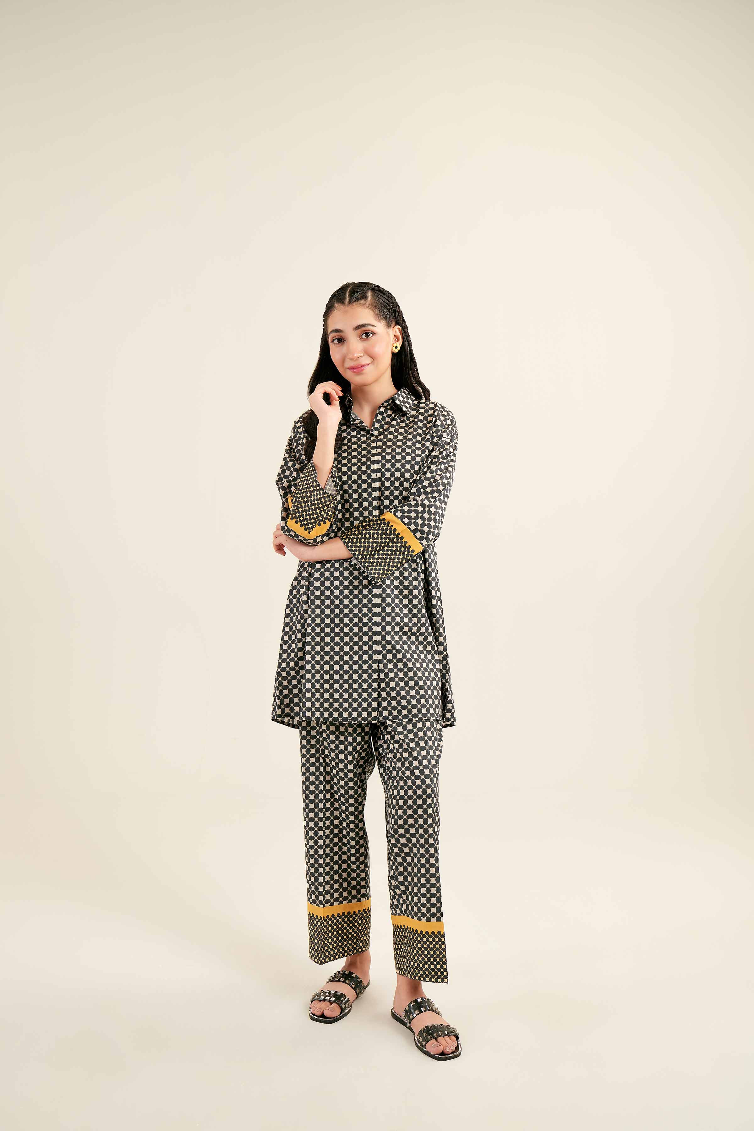 2 Piece - Printed Suit - AS24-61 - Image 5