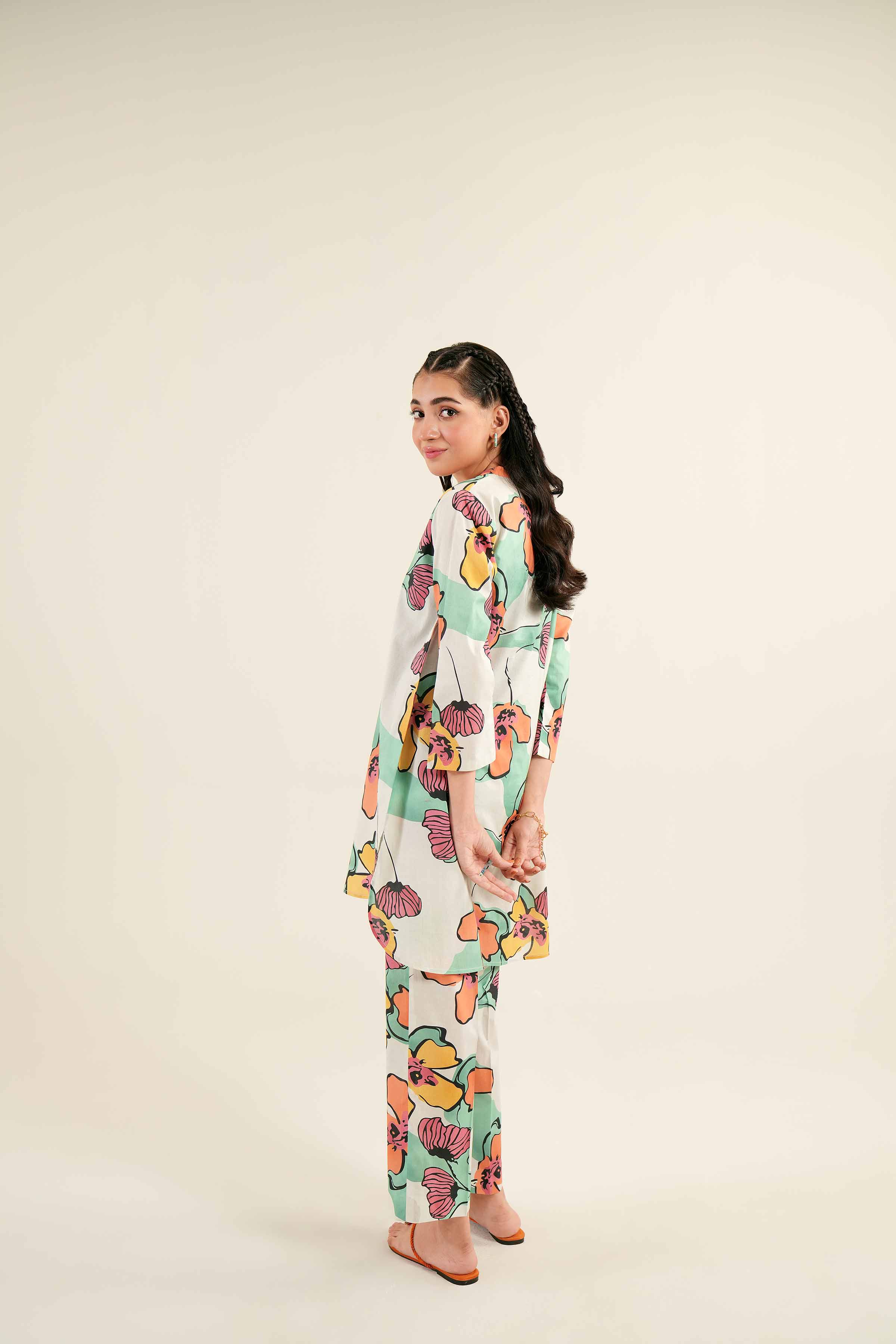 2 Piece - Printed Suit - AS24-64 - Image 3