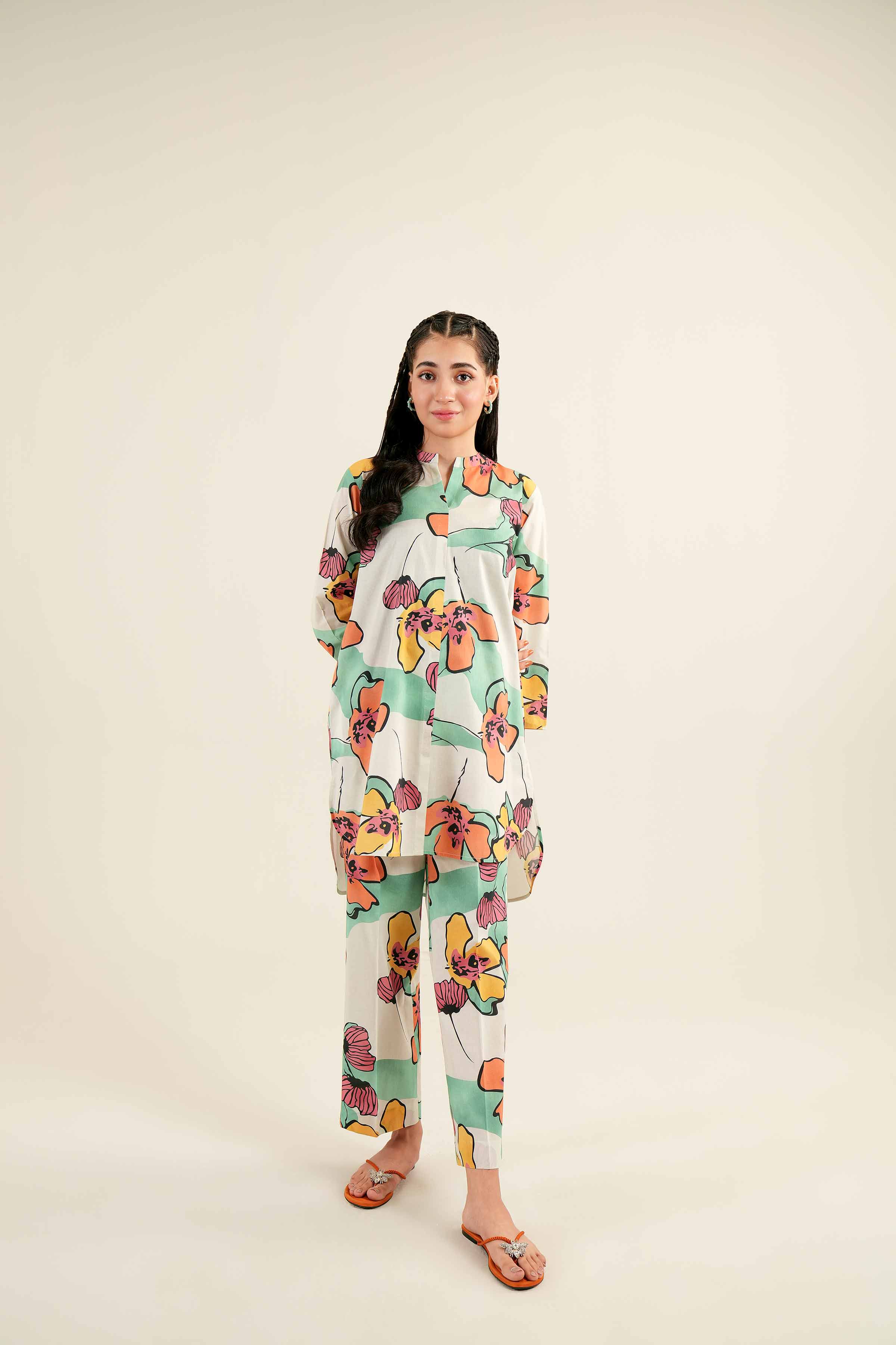 2 Piece - Printed Suit - AS24-64 - Image 5