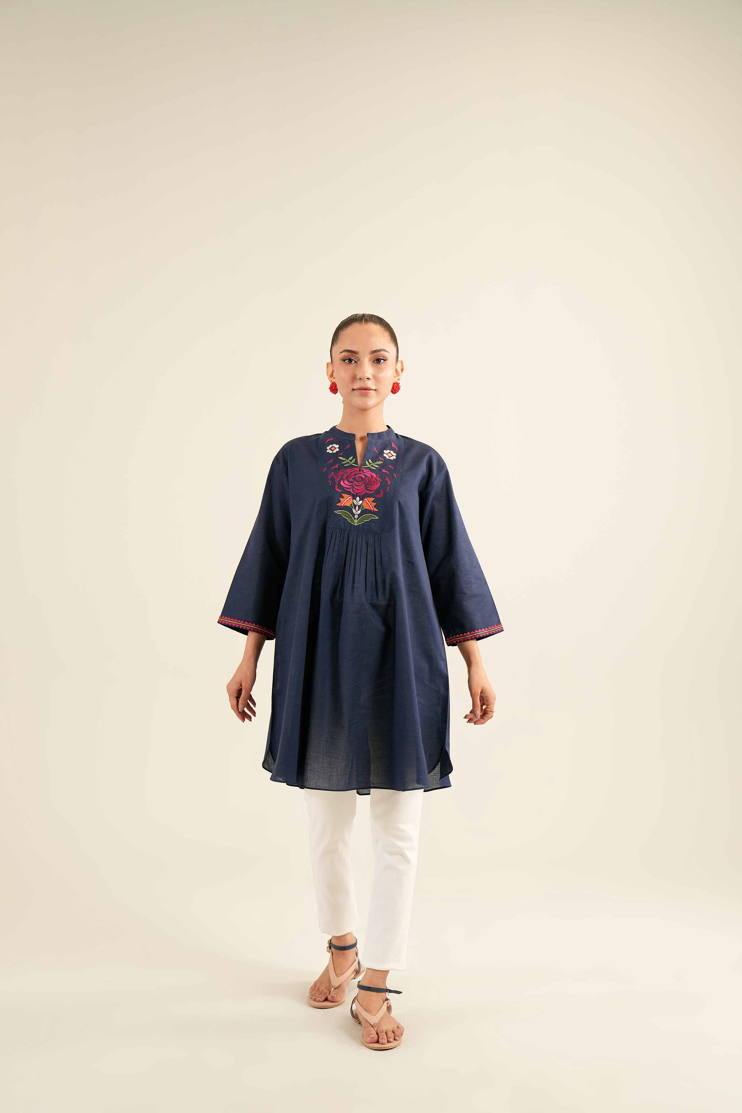 Embroidered Tunic - AS24-75 - Image 4