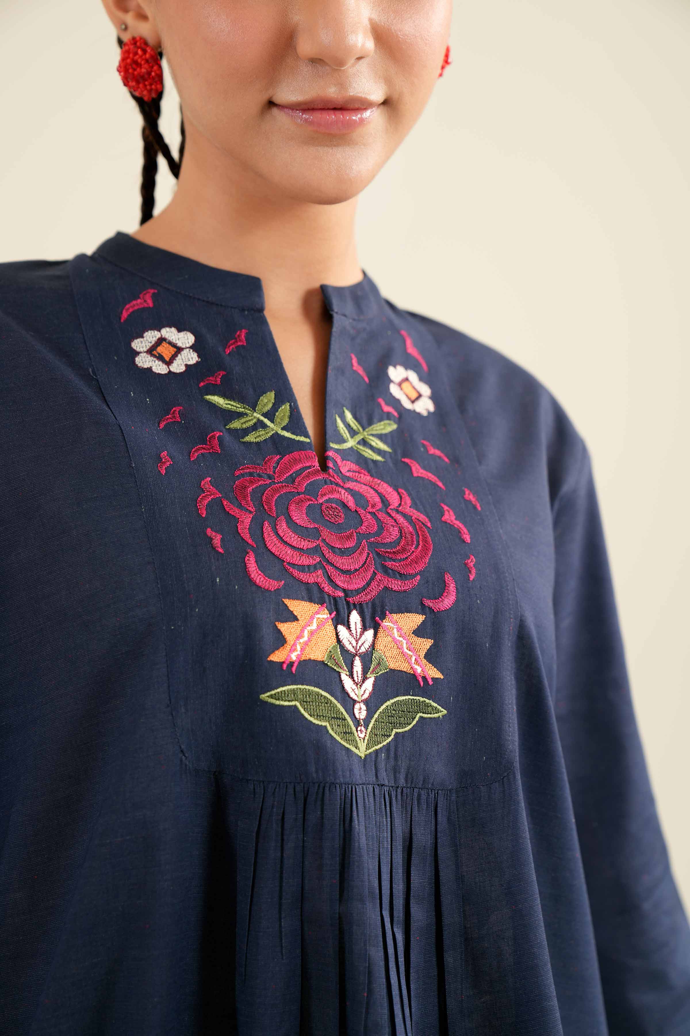 Embroidered Tunic - AS24-75 - Image 9