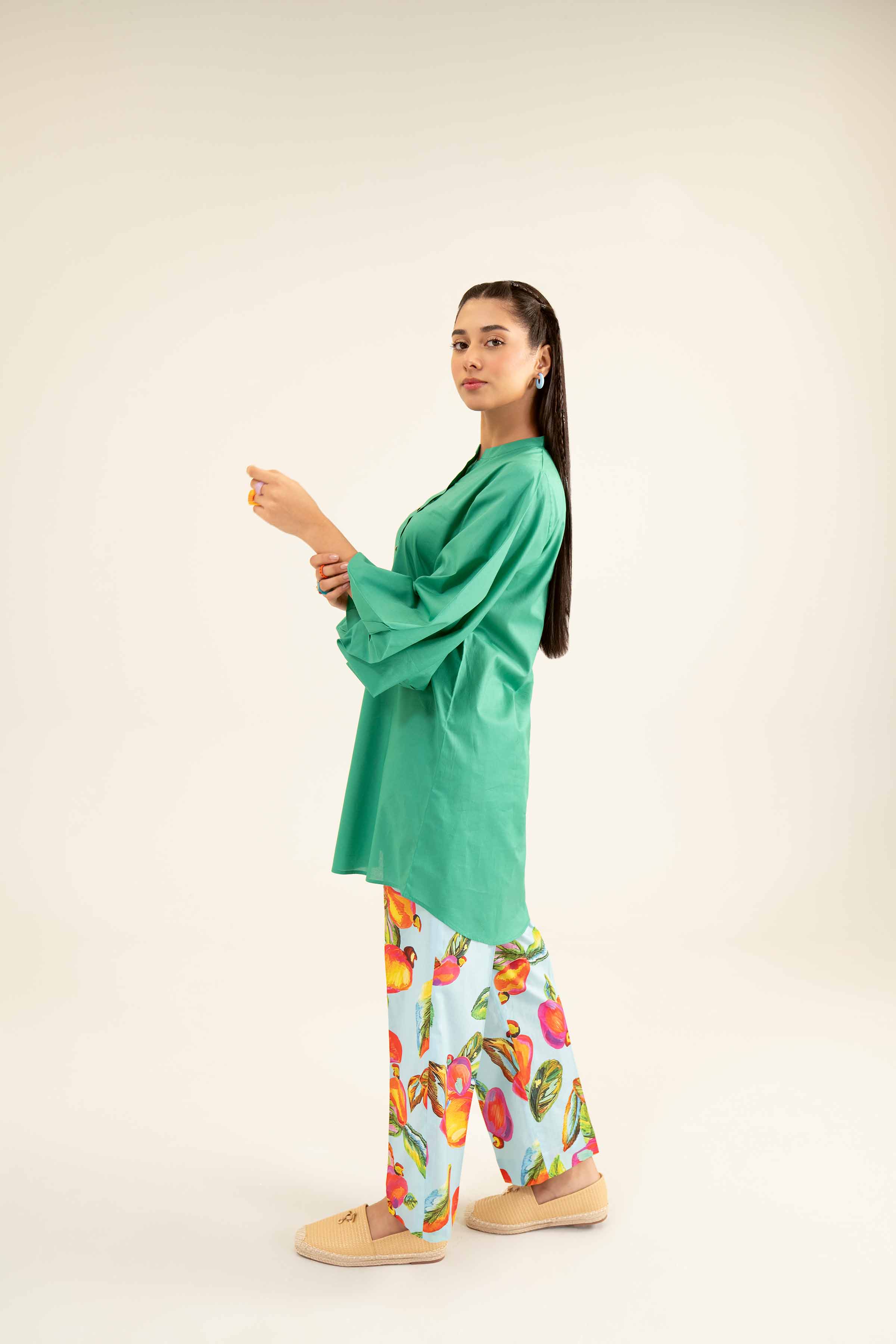 2 Piece - Printed Suit - AS24-95 - Image 3