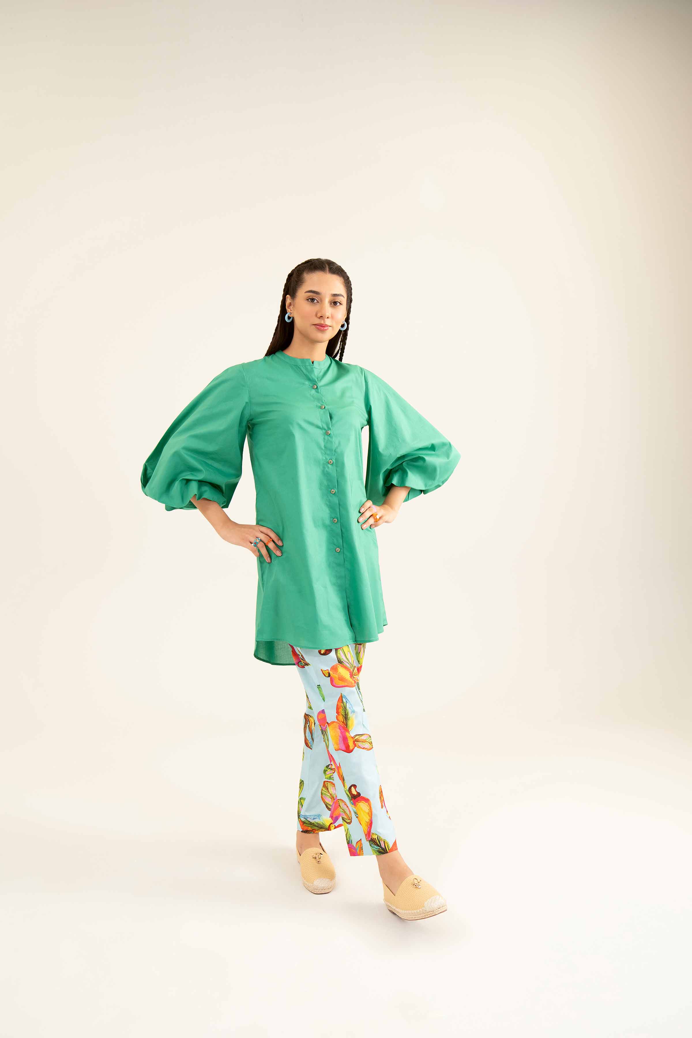 2 Piece - Printed Suit - AS24-95 - Image 6