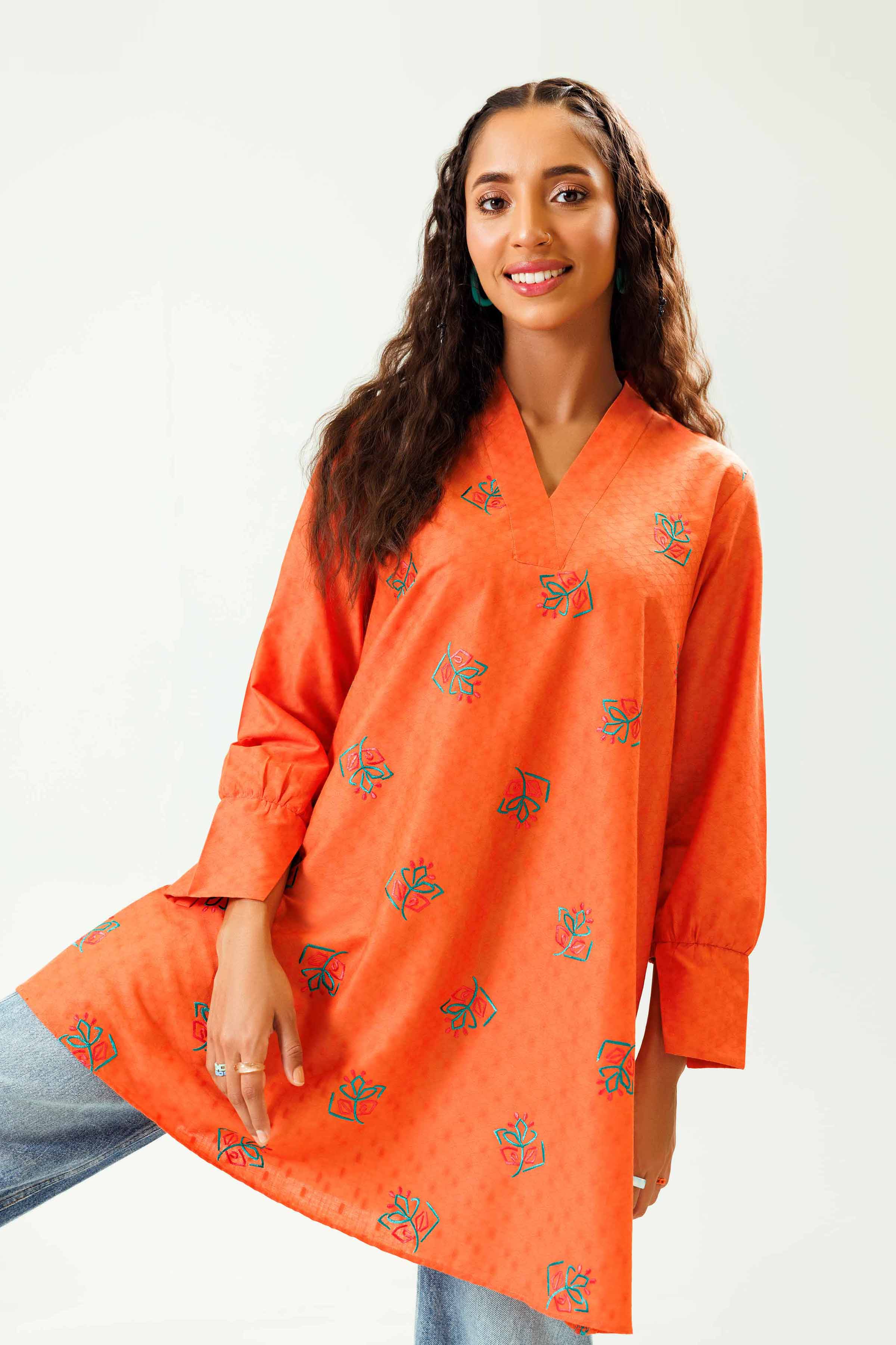 Embroidered Tunic - AS24-97 - Image 4