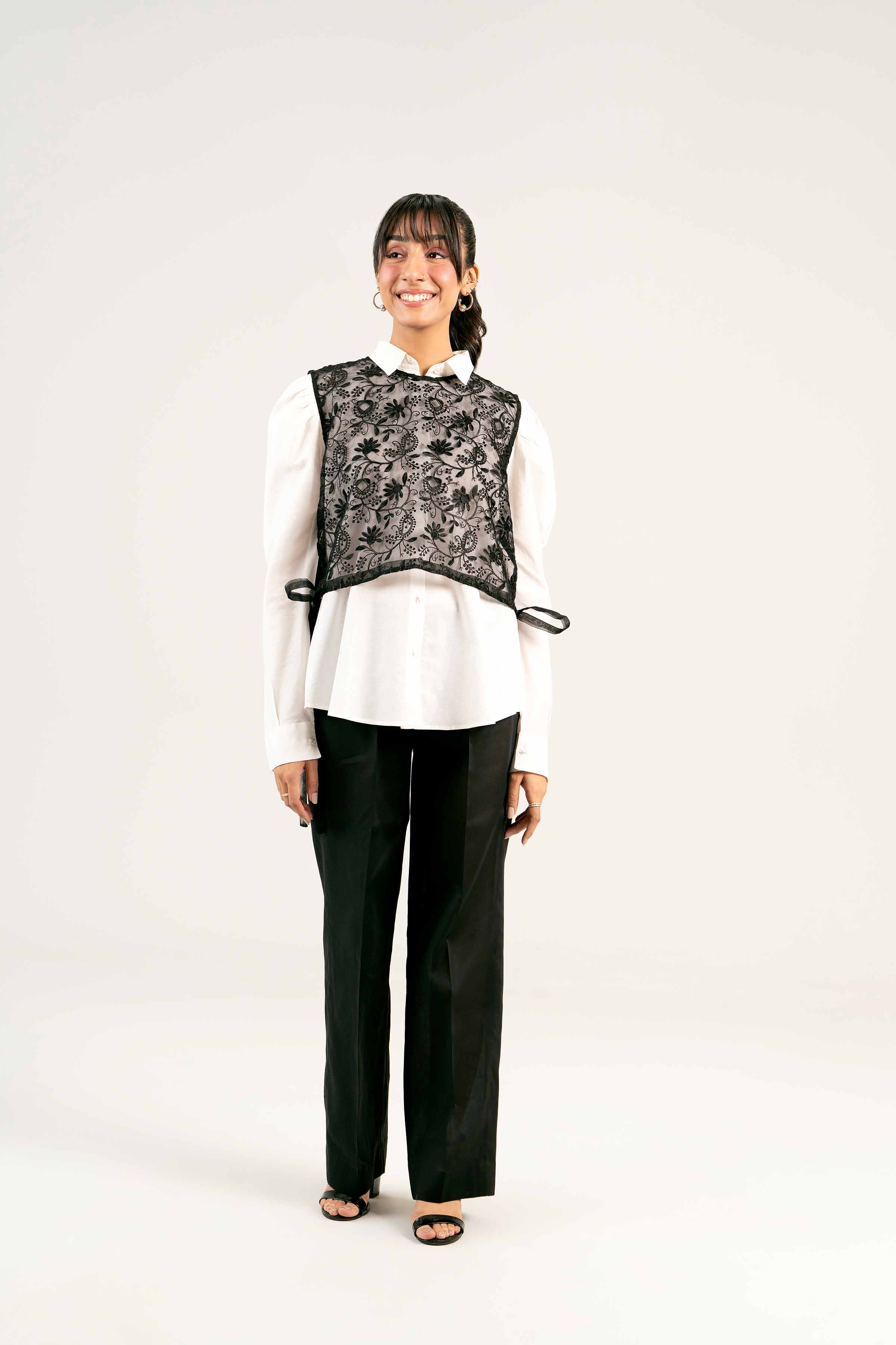 3 Piece - Embroidered Suit - AS25-18 - Image 4