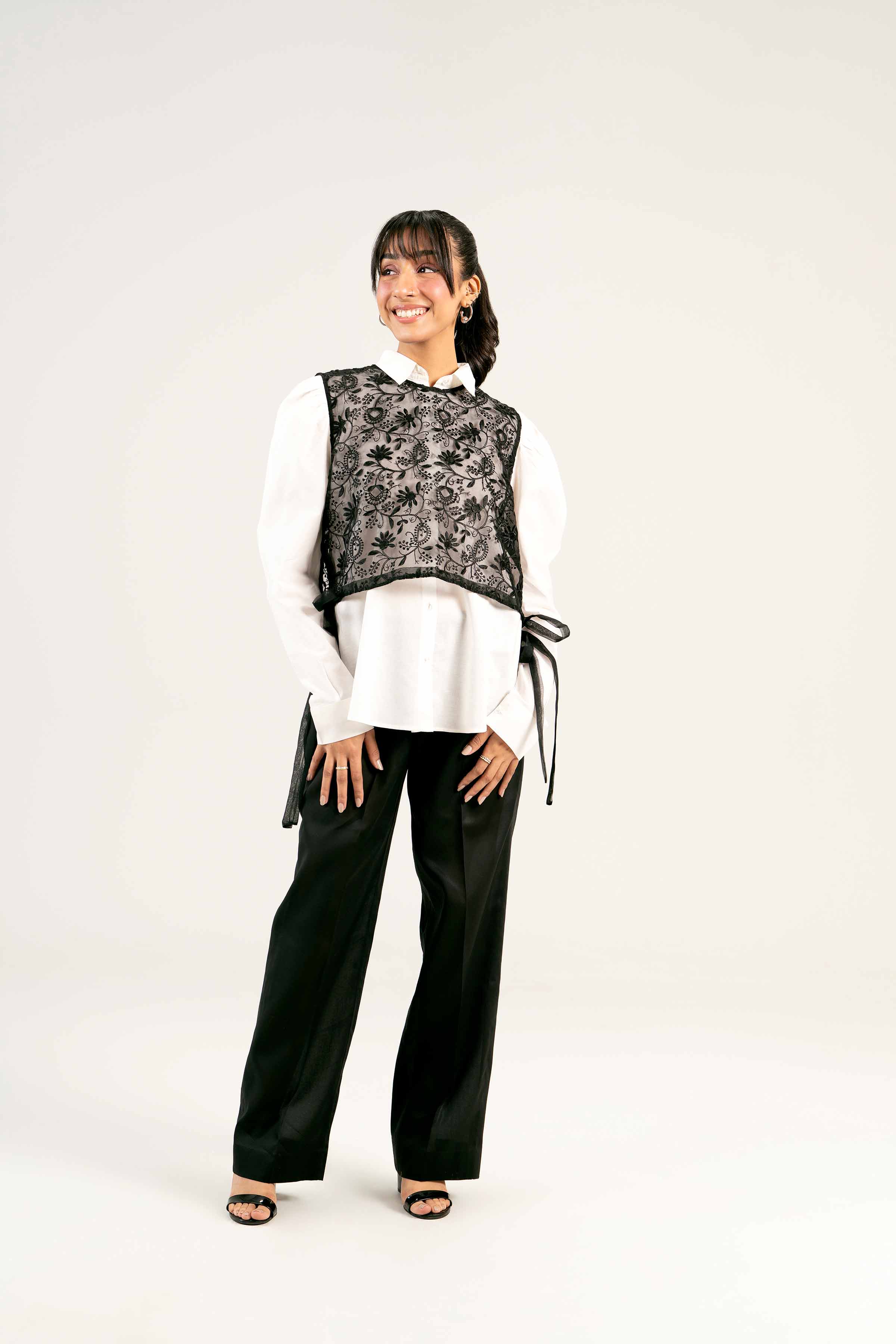 3 Piece - Embroidered Suit - AS25-18 - Image 8