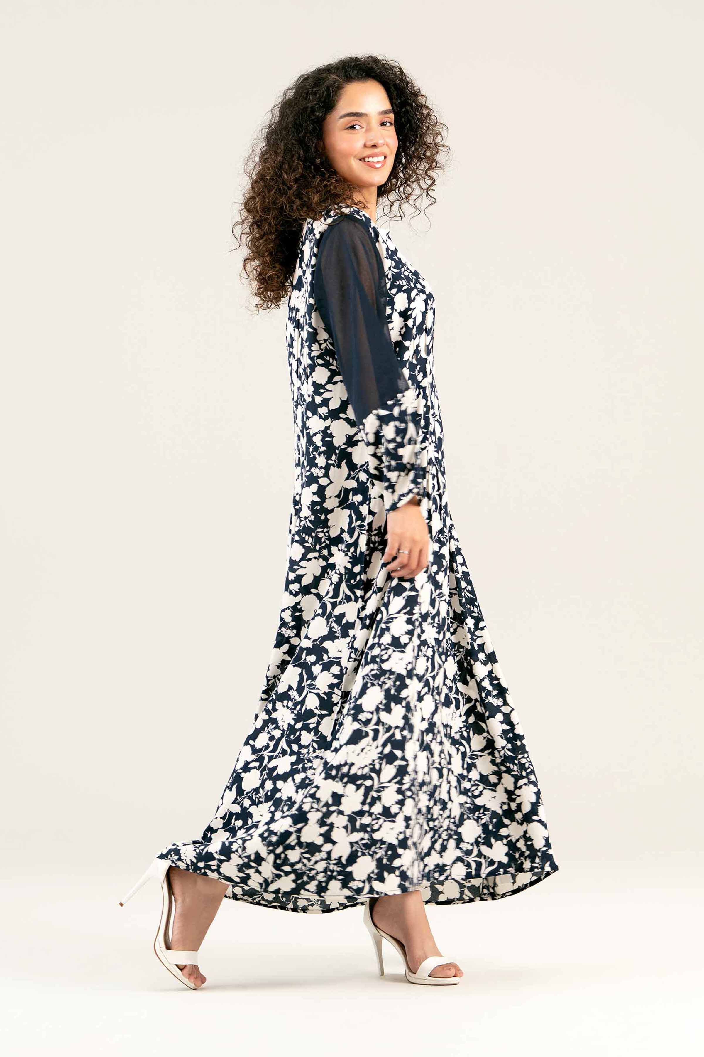 Printed Dress - AS25-20 - Image 2