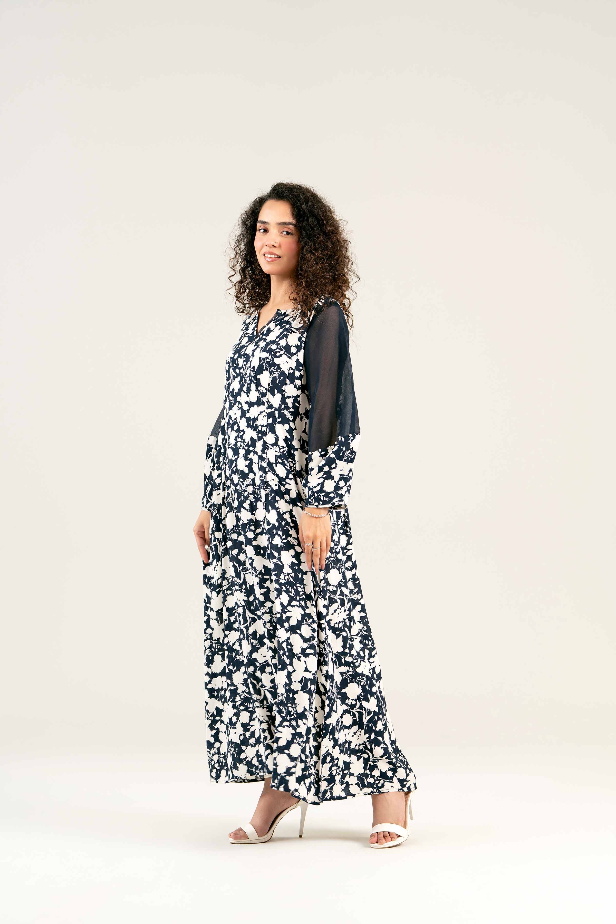Printed Dress - AS25-20 - Image 3