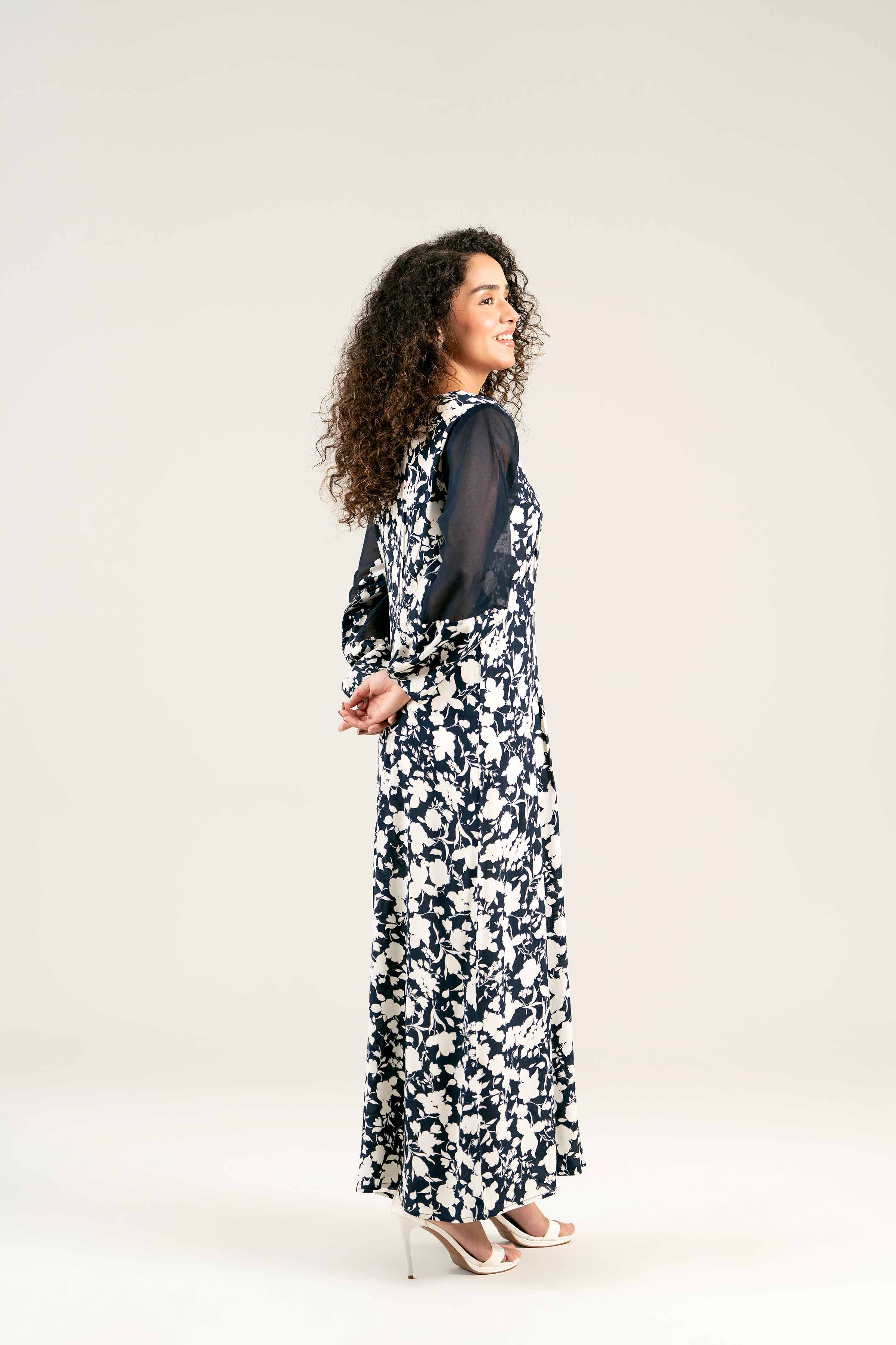 Printed Dress - AS25-20 - Image 4