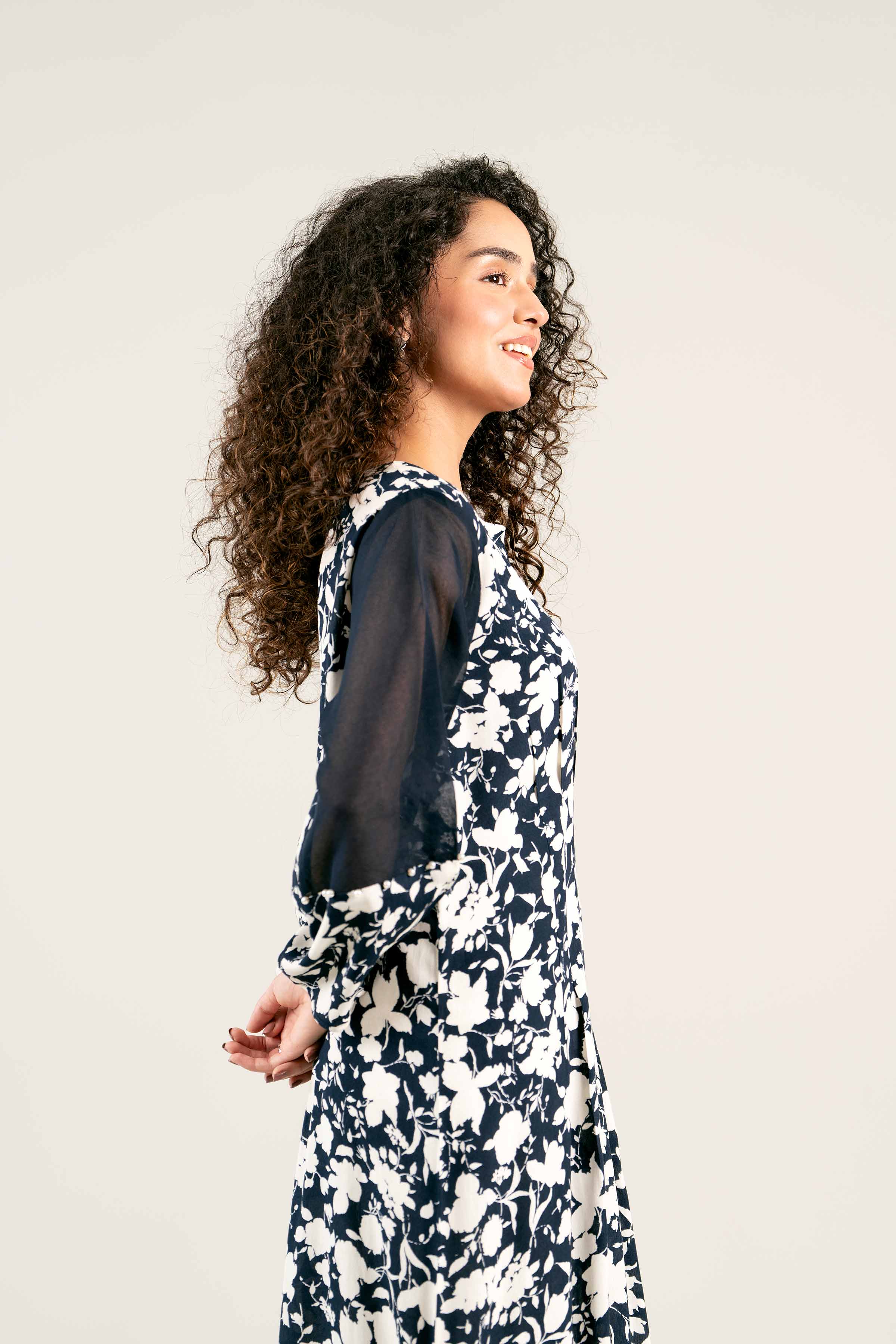Printed Dress - AS25-20 - Image 6