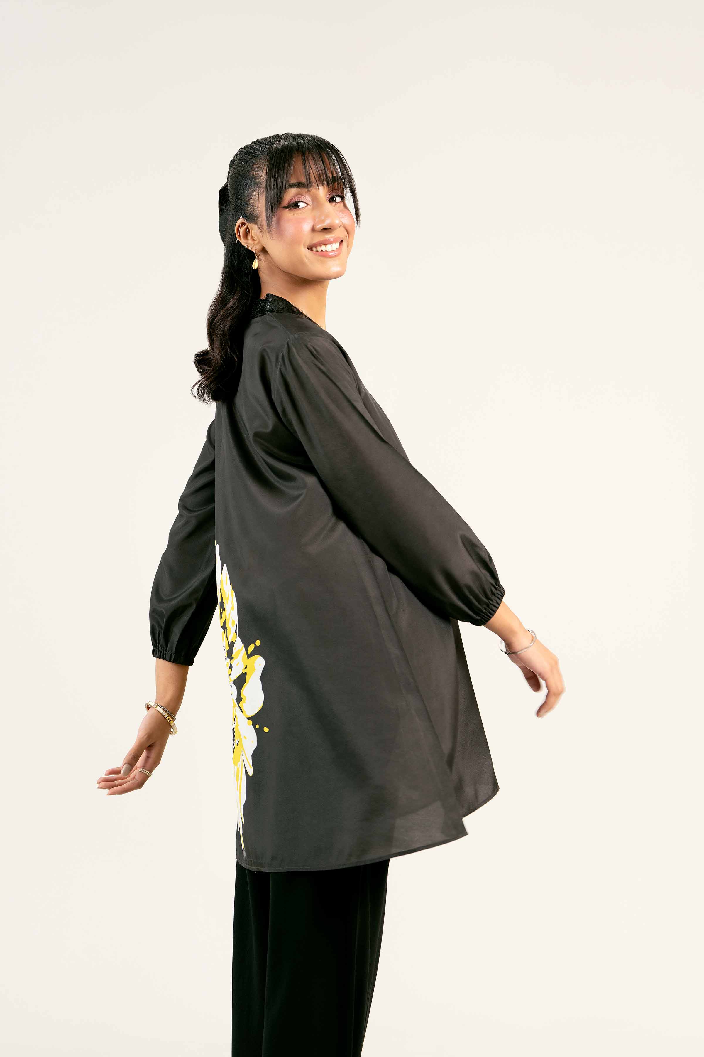 Printed Embroidered Tunic - AS25-30 - Image 4