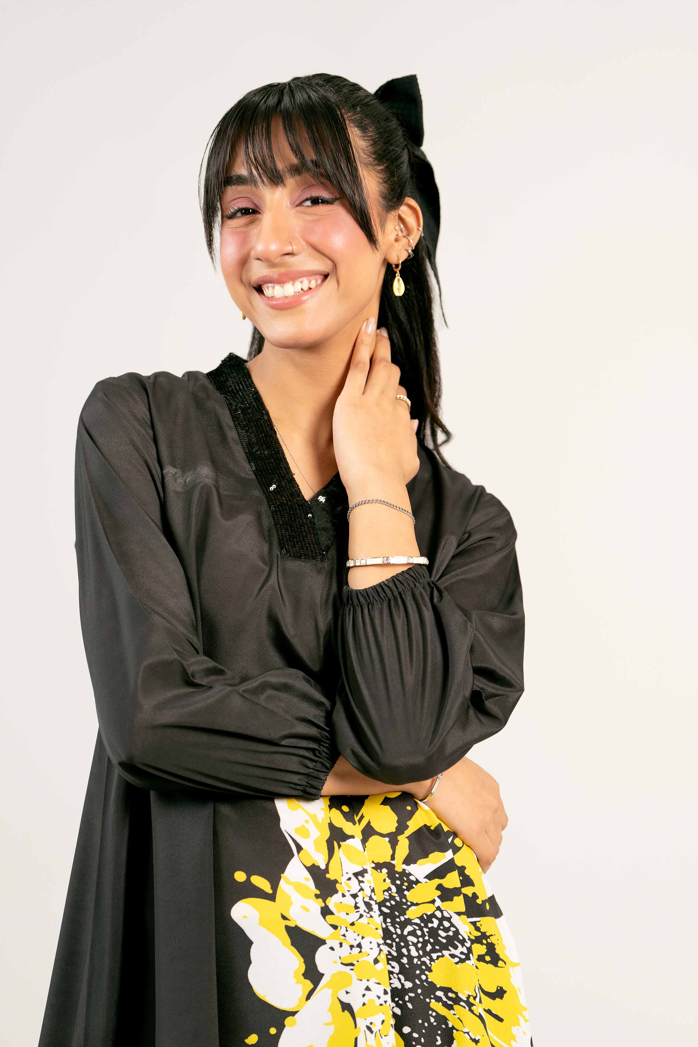 Printed Embroidered Tunic - AS25-30 - Image 7
