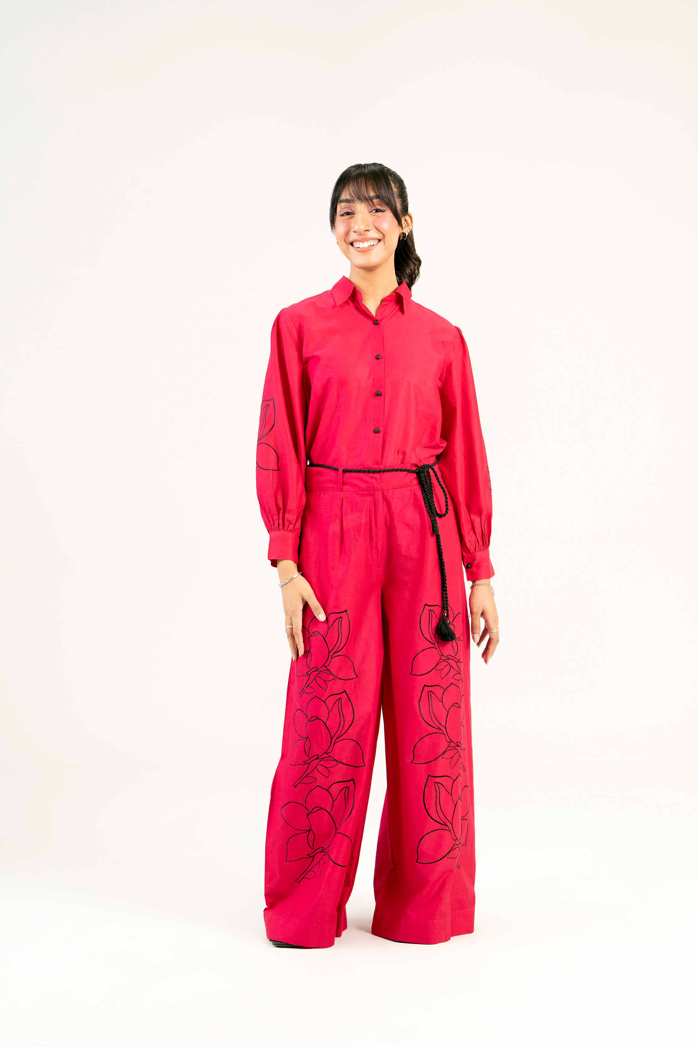 2 Piece - Embroidered Suit - AS25-32 - Image 5