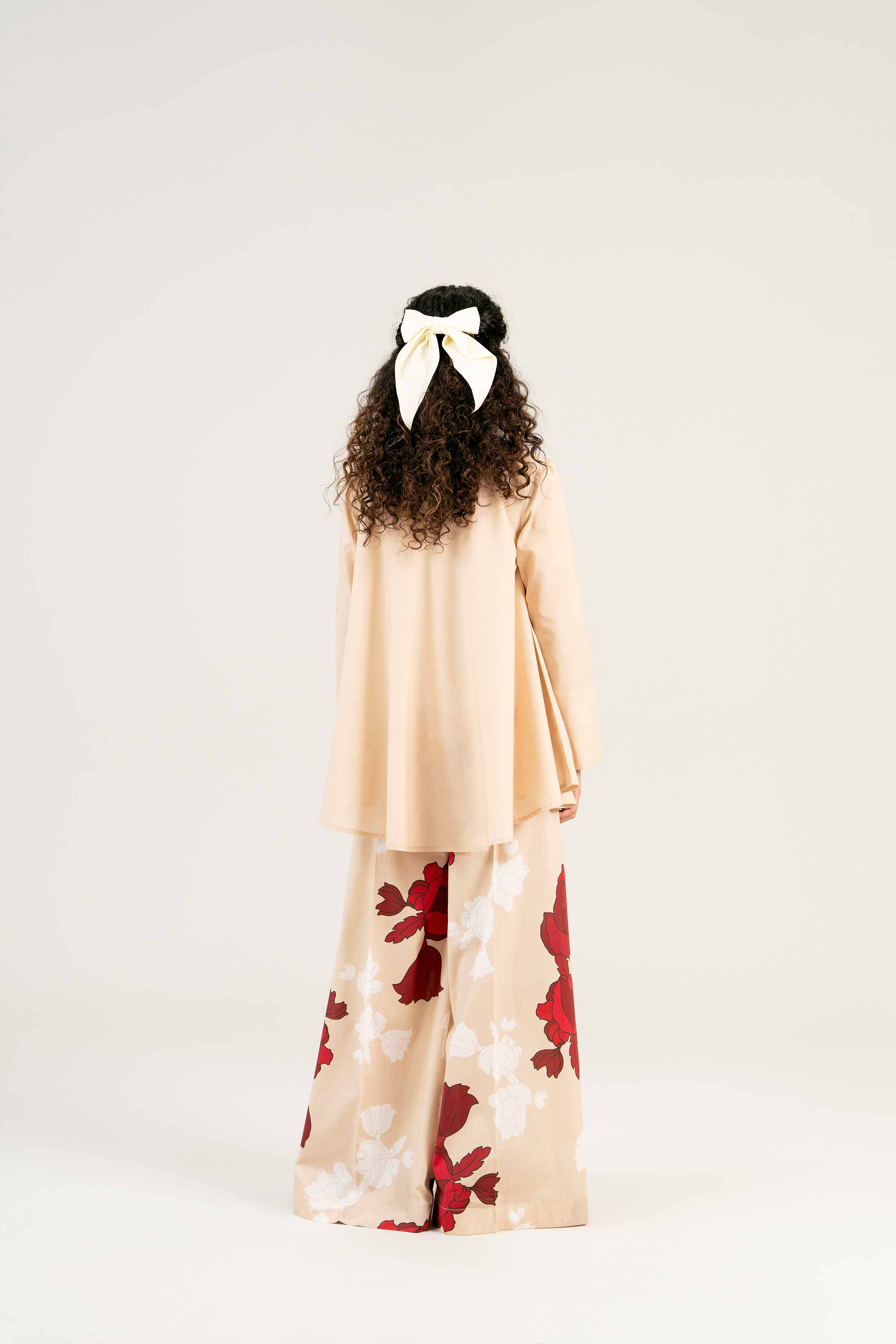 2 Piece - Printed Embroidered Suit - AS25-35 - Image 3