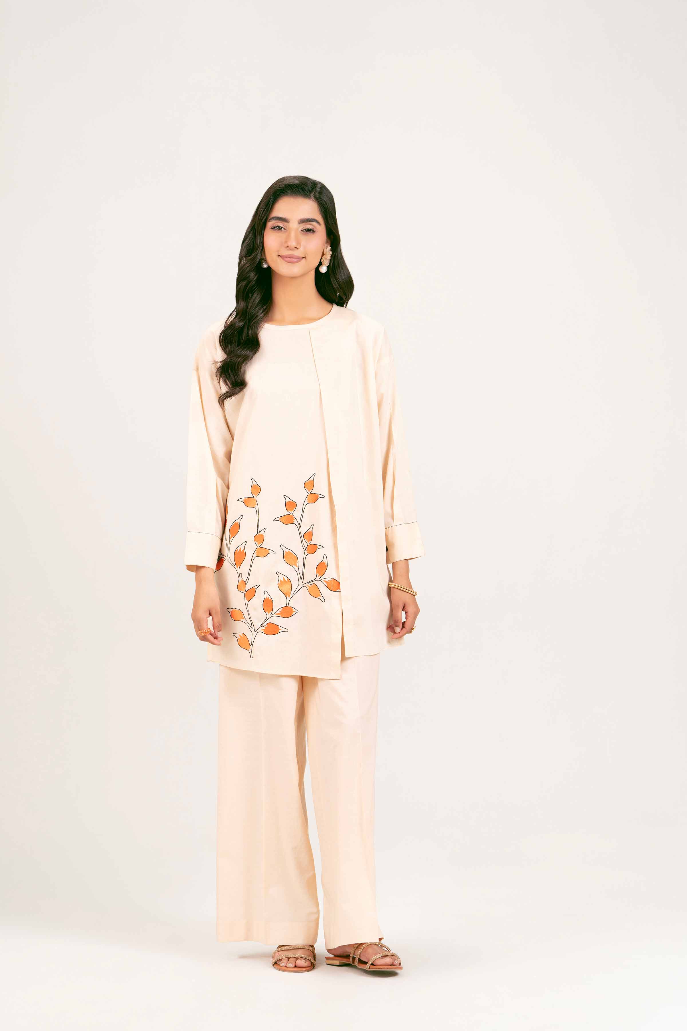 2 Piece - Embroidered Suit - AS25-40 - Image 5