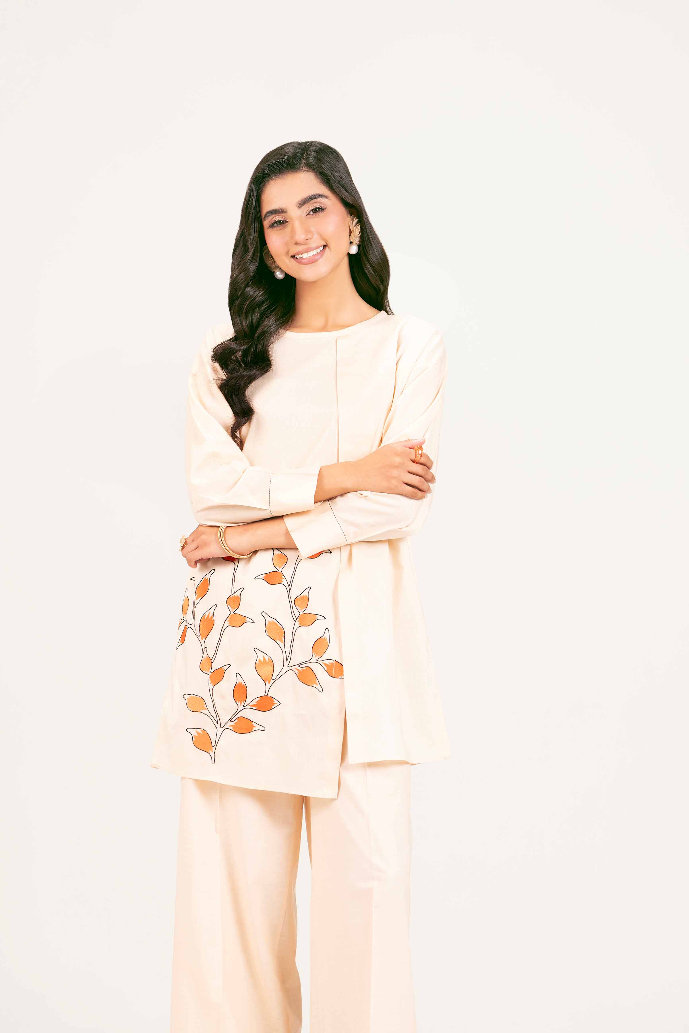 2 Piece - Embroidered Suit - AS25-40 - Image 6