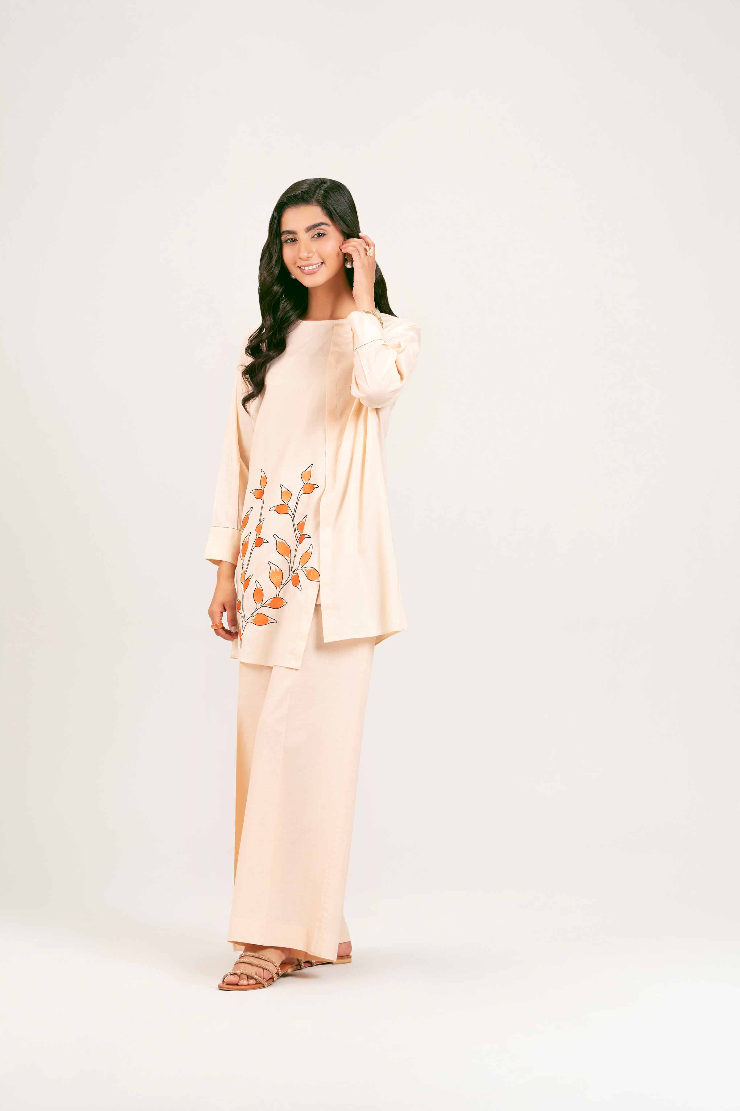 2 Piece - Embroidered Suit - AS25-40 - Image 7