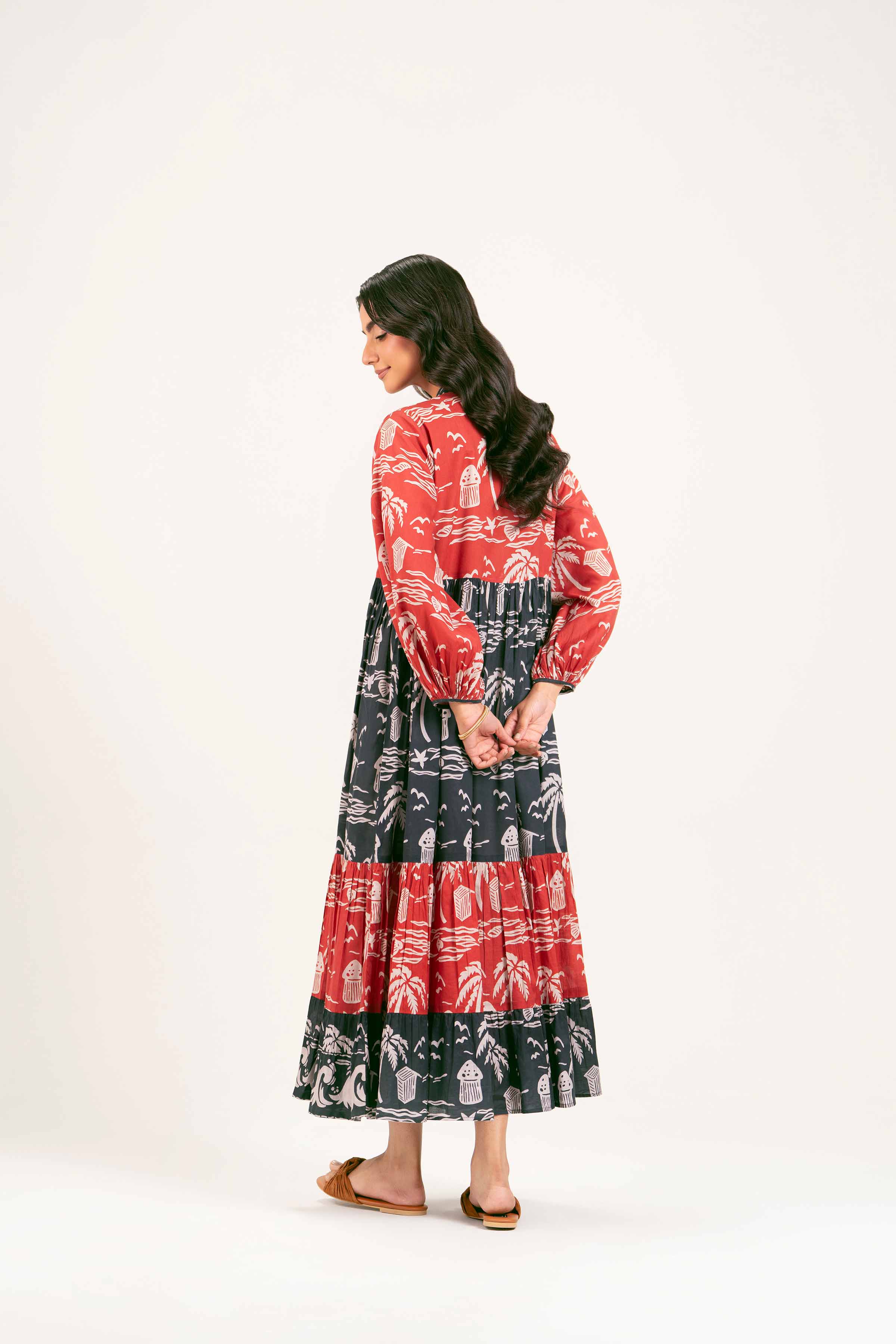 Printed Dress - AS25-43 - Image 3