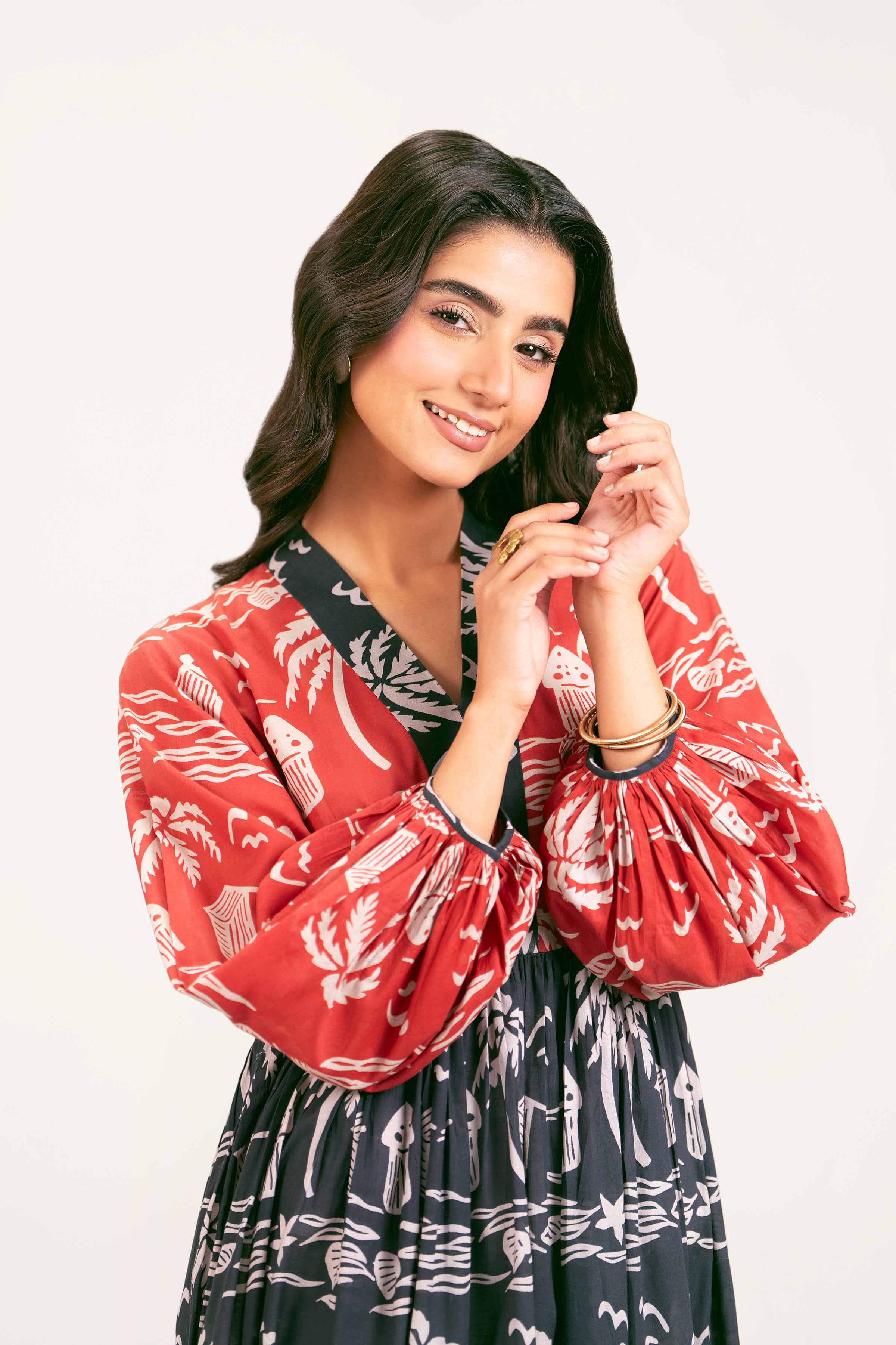 Printed Dress - AS25-43 - Image 7