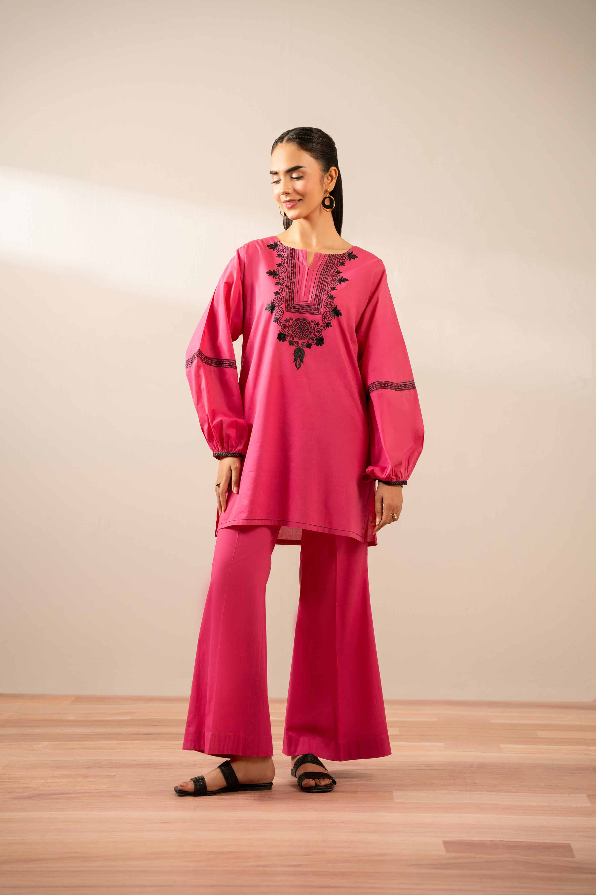 2 Piece - Embroidered Suit - AS25-84 - Image 4