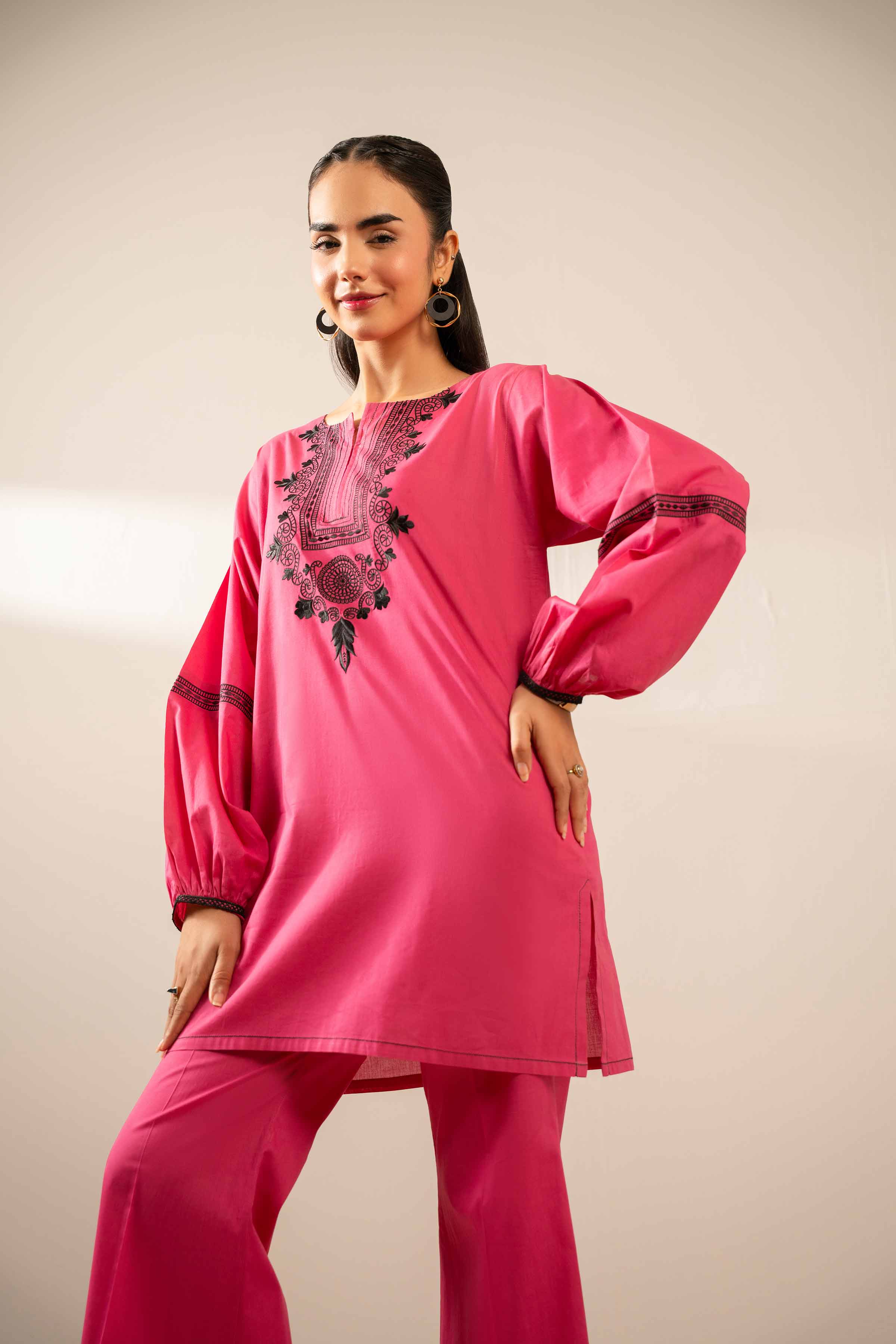 2 Piece - Embroidered Suit - AS25-84 - Image 5
