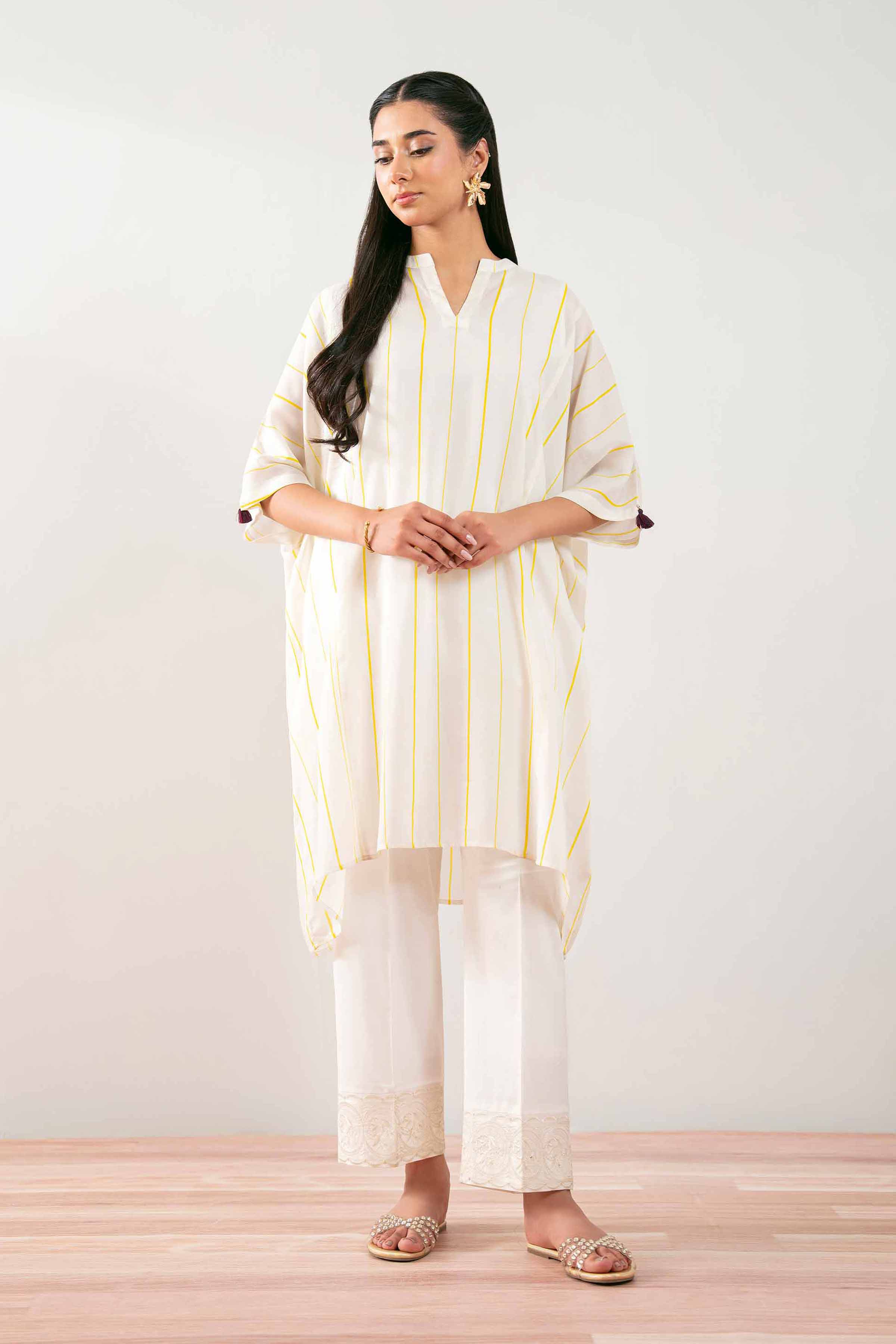 Printed Embroidered Tunic - AS25-97 - Image 2