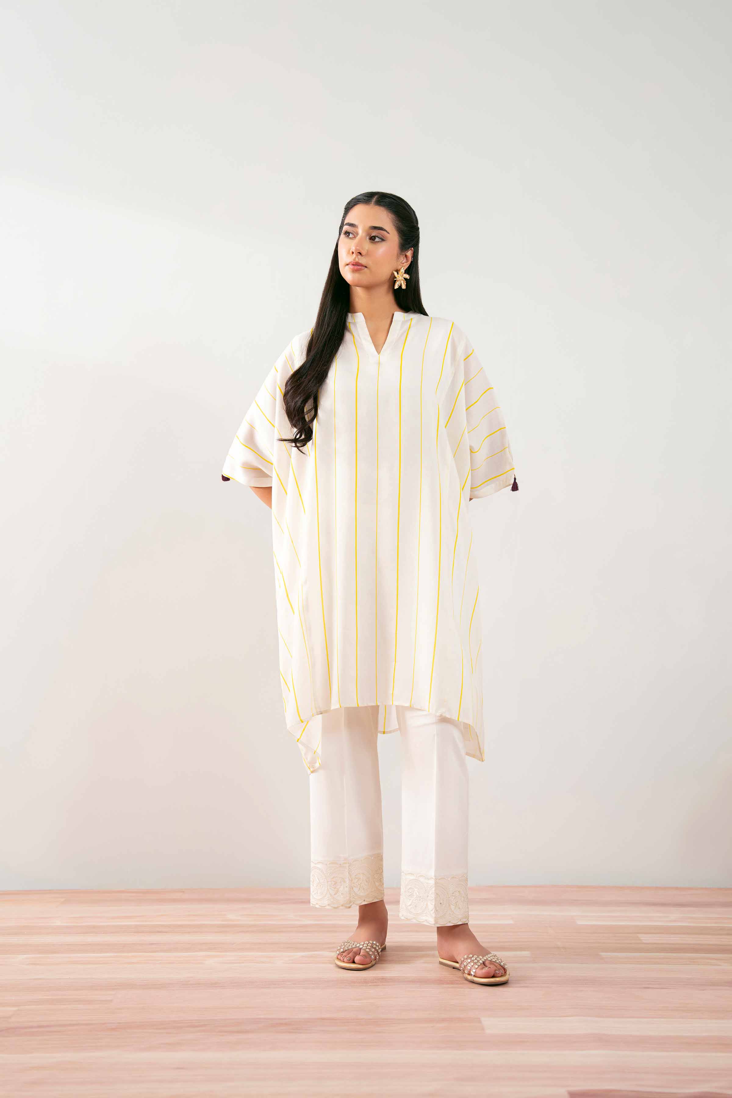 Printed Embroidered Tunic - AS25-97 - Image 4