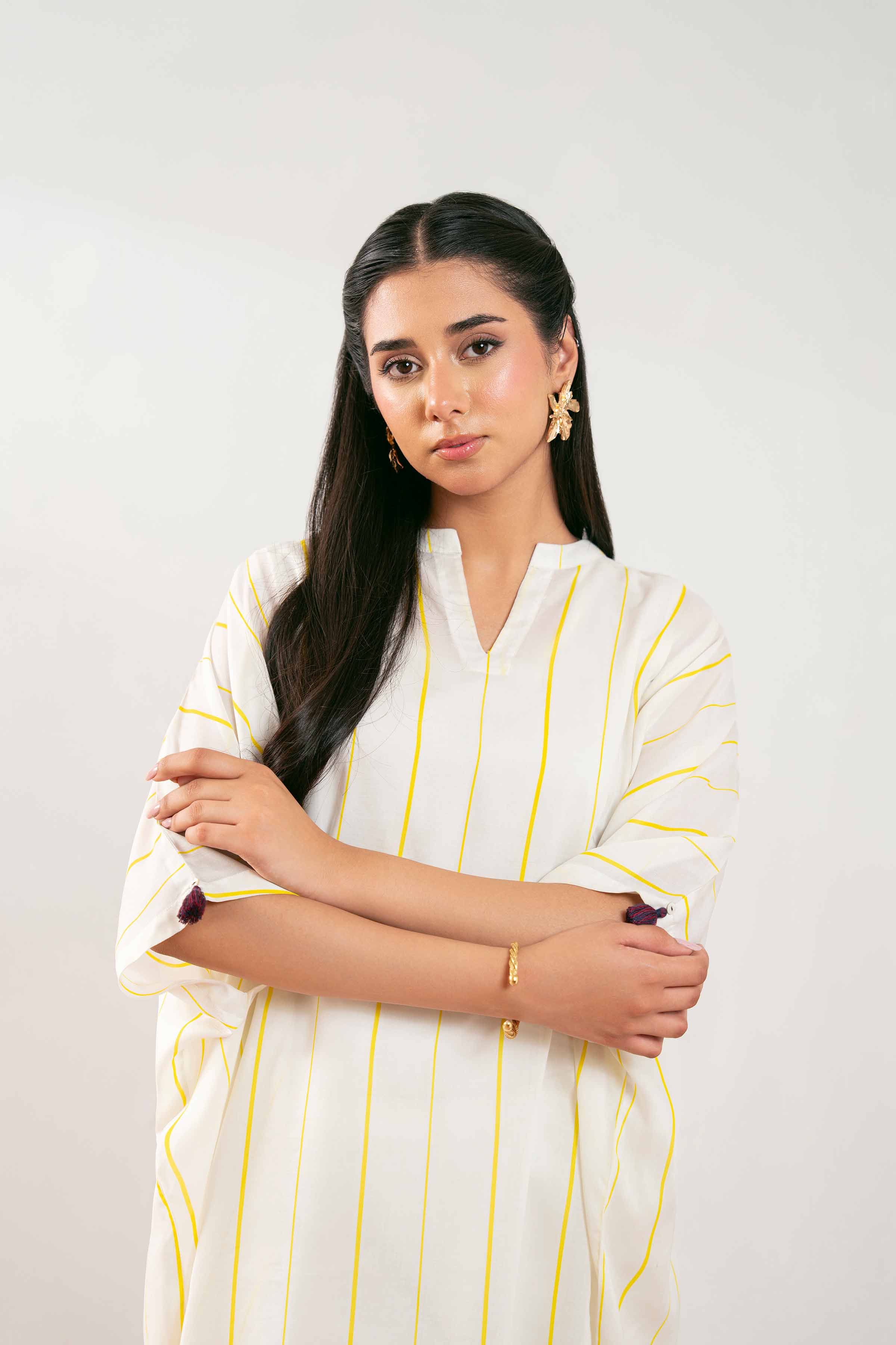 Printed Embroidered Tunic - AS25-97 - Image 5