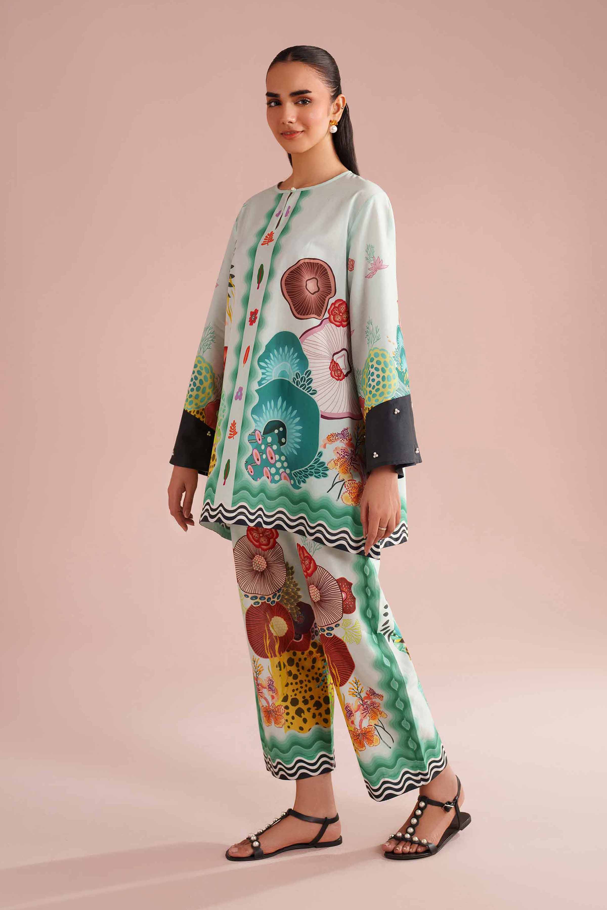 2 Piece - Printed Suit - AS26-02 - Image 4